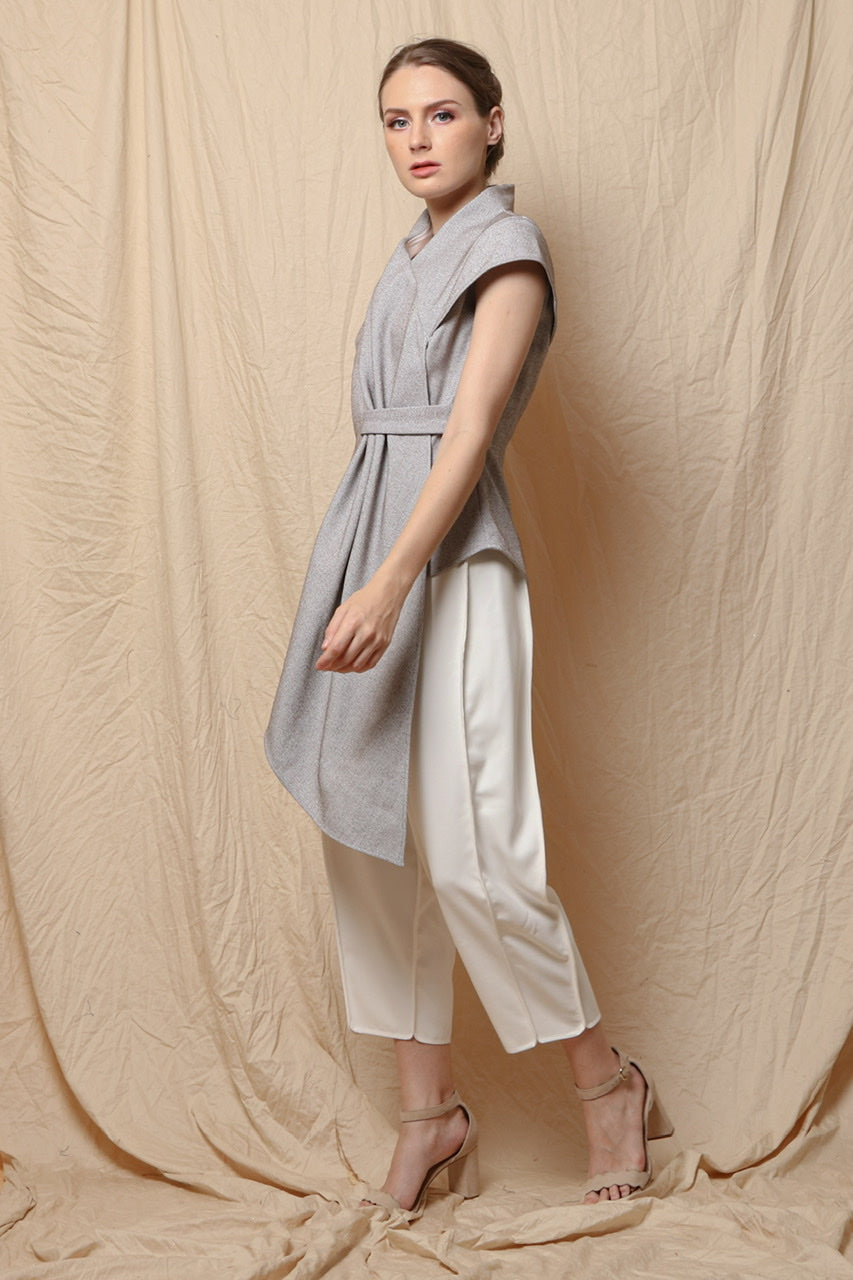 Scarf Selimut Top Greyish Brown