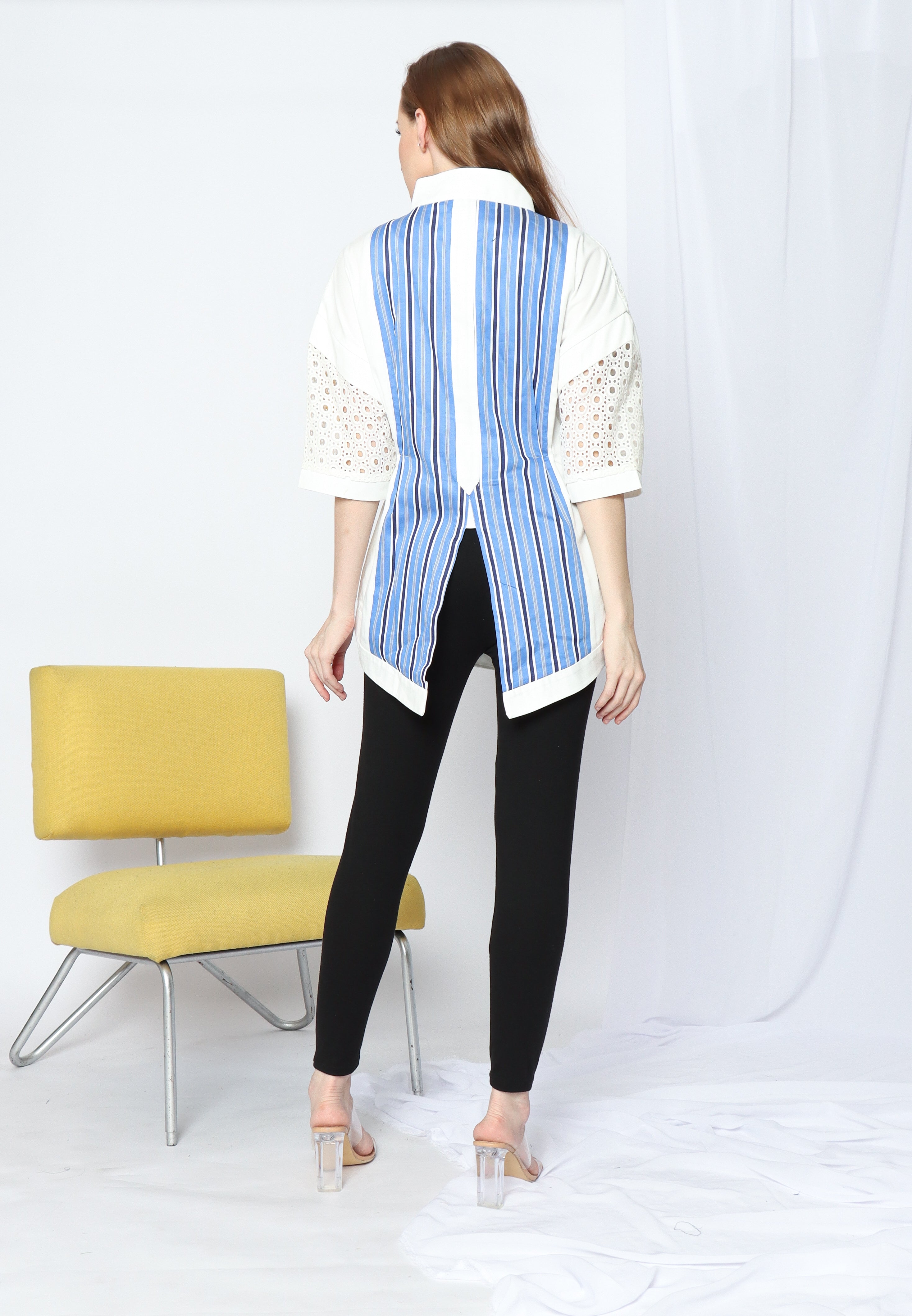 Kemeja Bordir Kuning