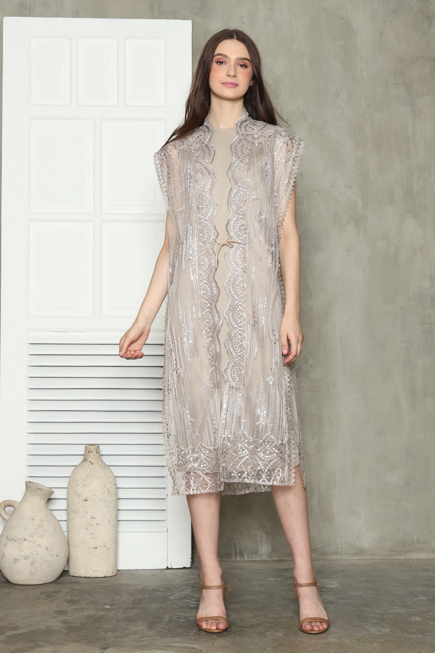 Bloom et Champs Dress Bombay in Nude