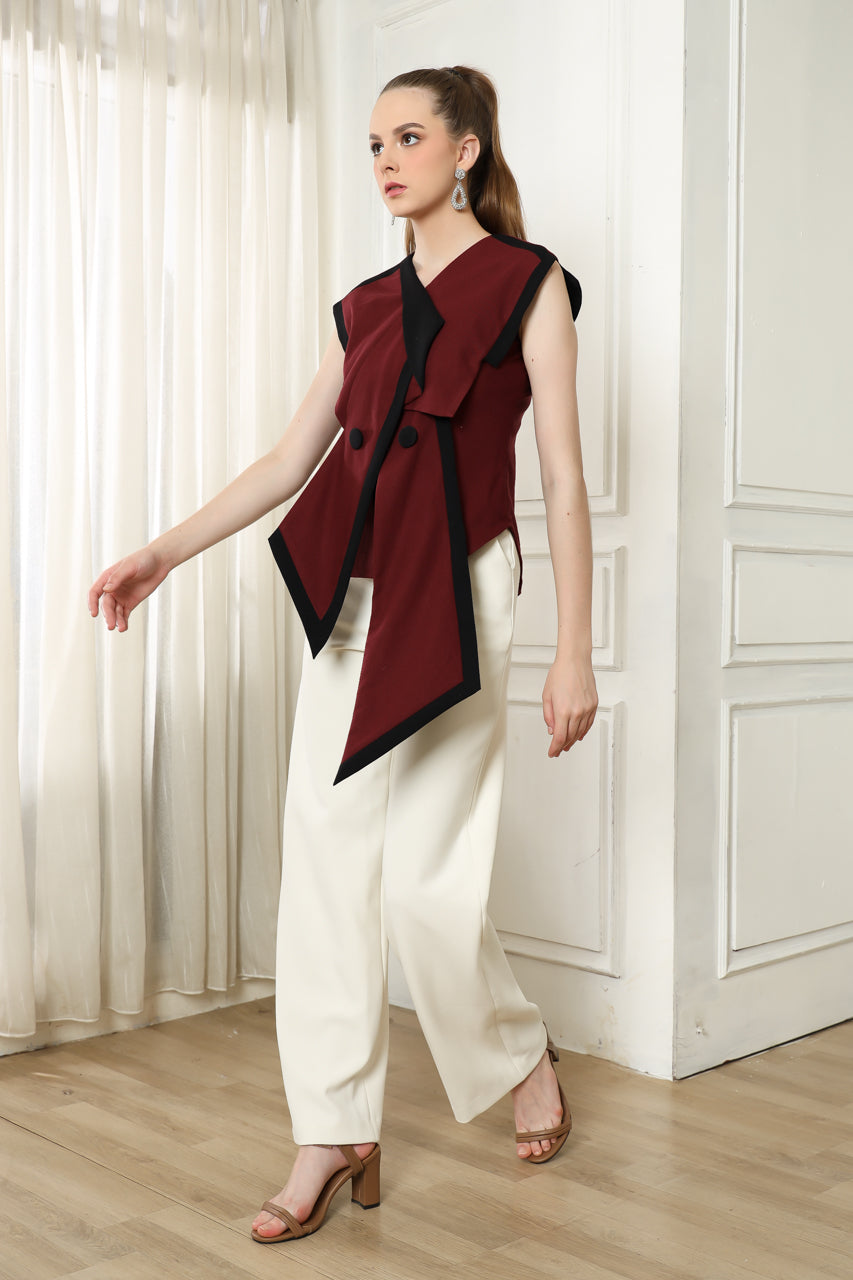 Bloom et Champs Maroon Tuxedo