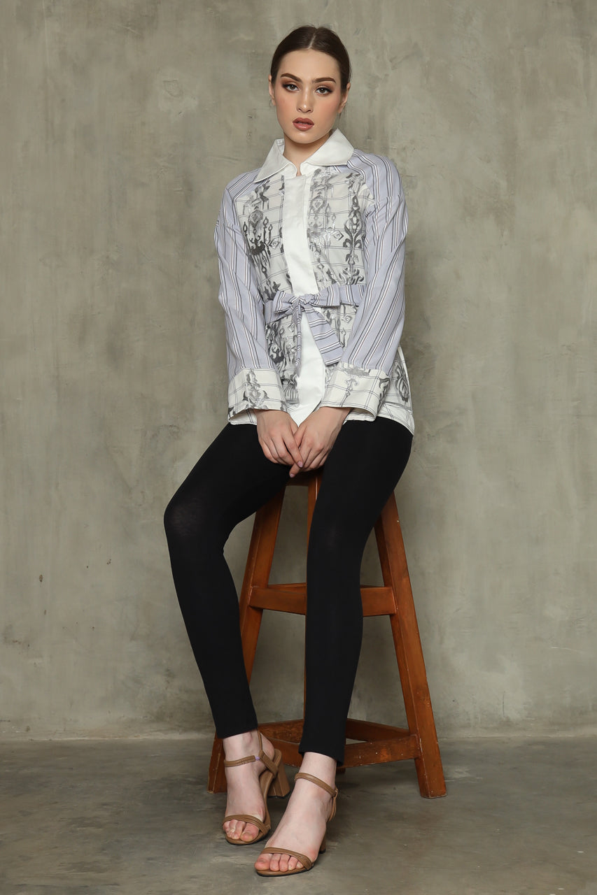 Bloom et Champs Kemeja Tile Abu