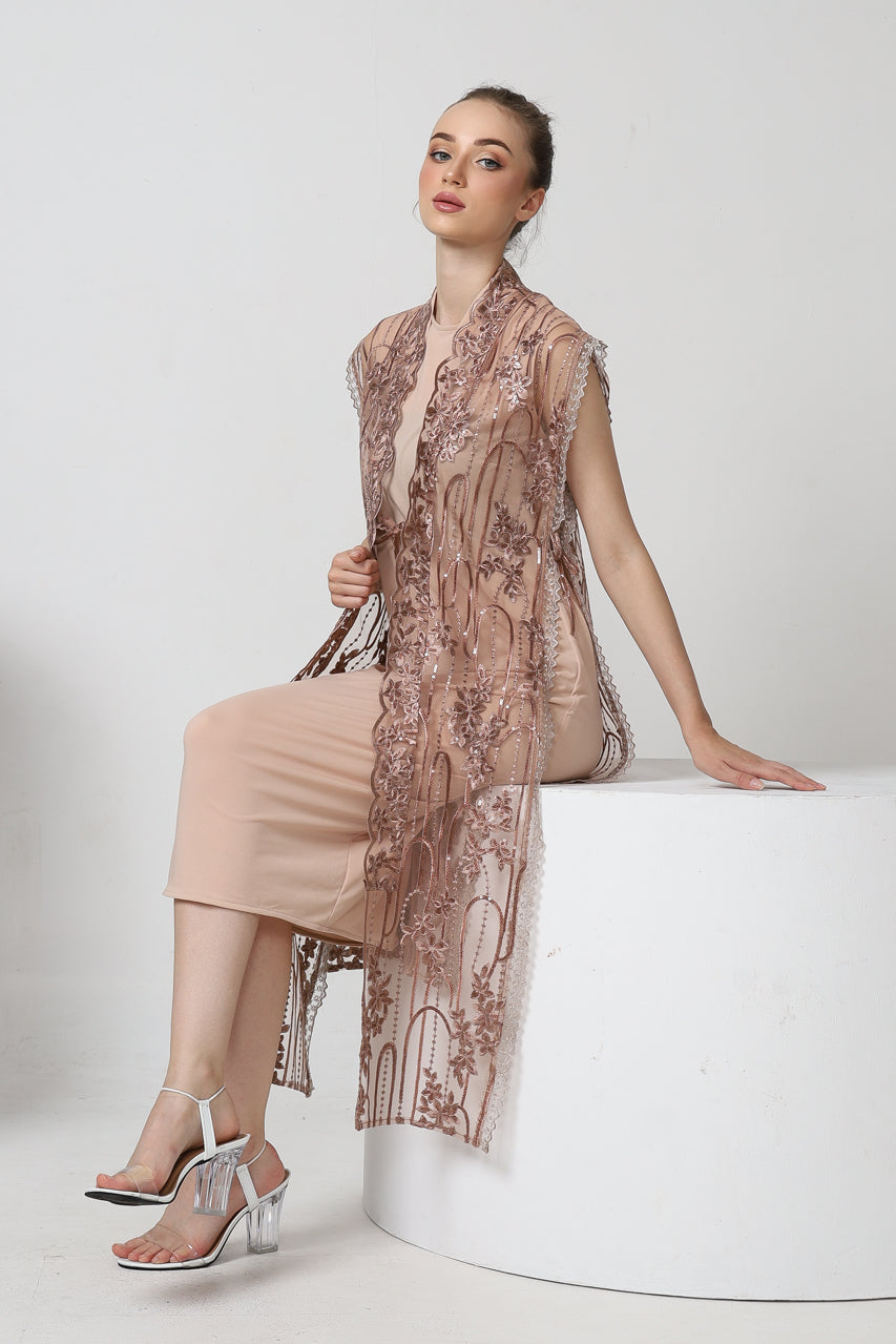 Bloom et Champs Dress Bombay Sequinned