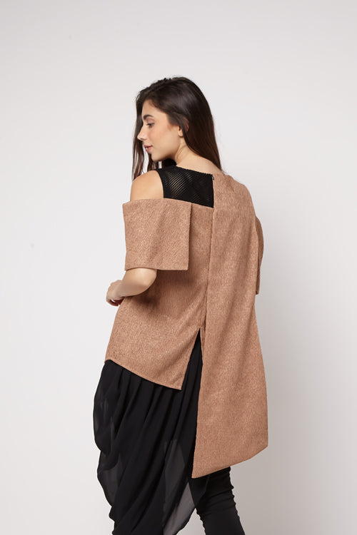 Sabrina Tile Pleats Top