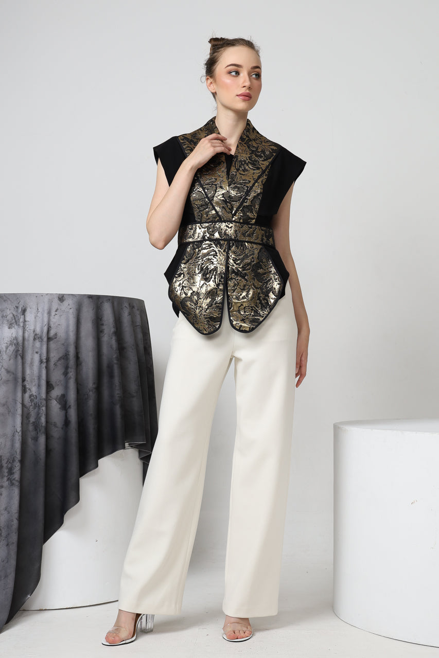 Bloom et Champs Blazer Kipas Gold