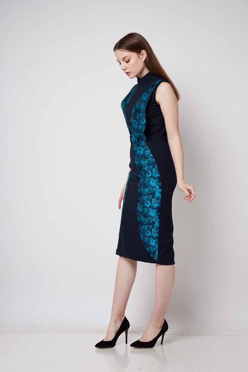 Dress Kupu Biru