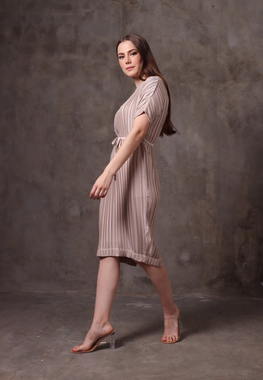 Bloom Lazy Pleats Dress