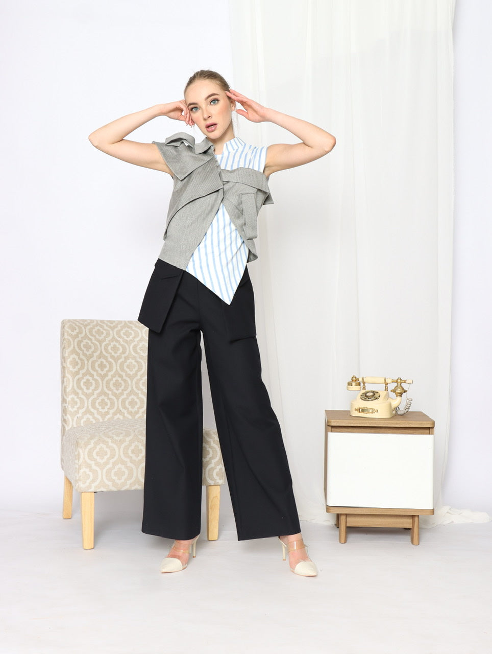 Bloom Top Salur Origami