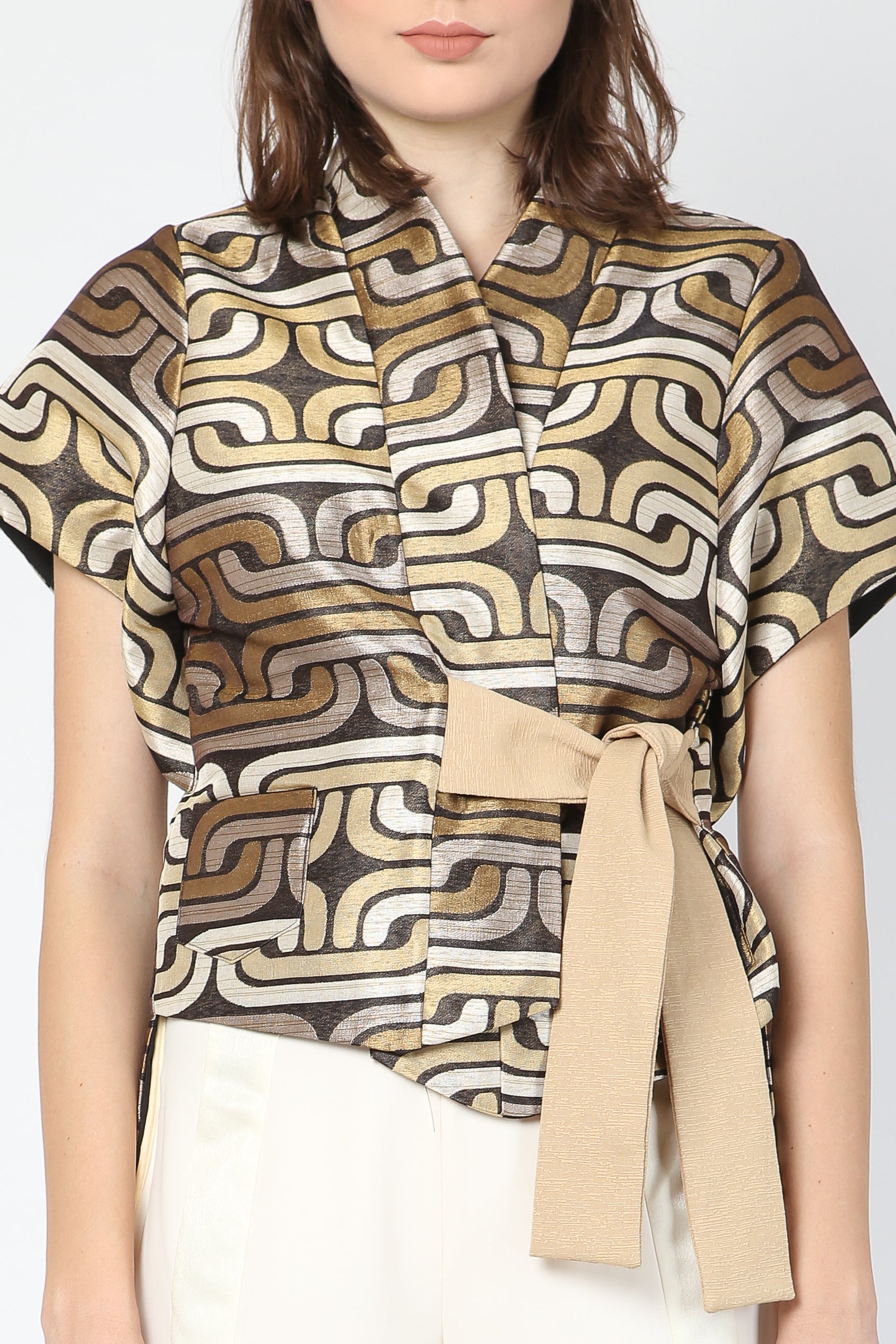 Top Kimono Rois Copper