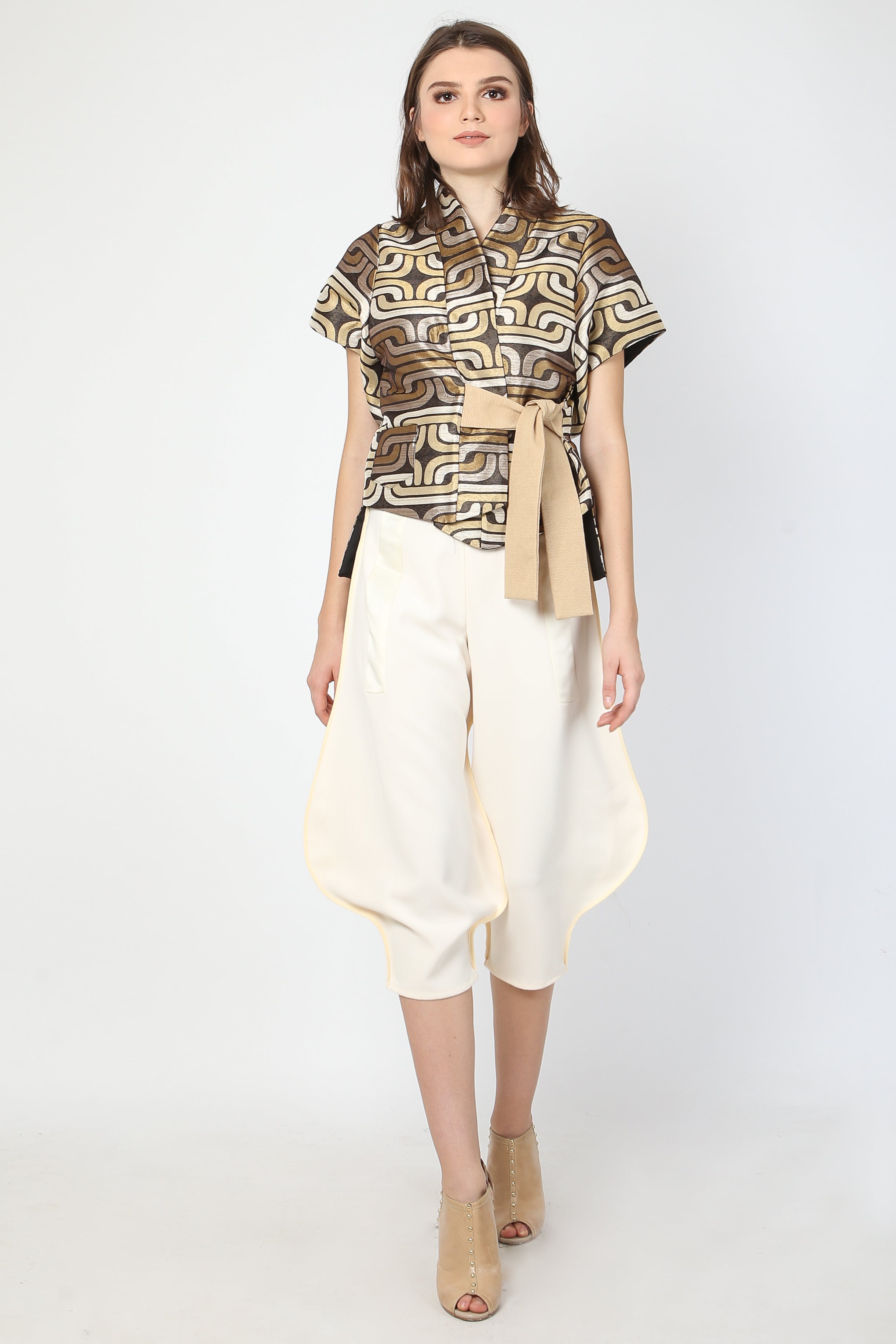 Top Kimono Rois Copper