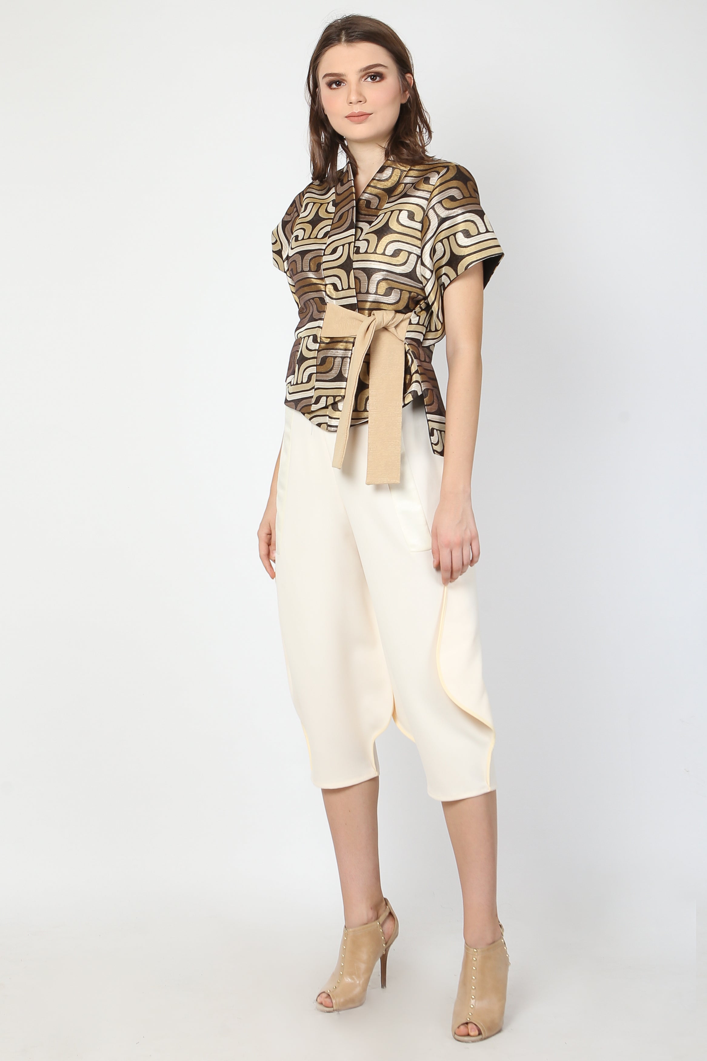 Top Kimono Rois Copper