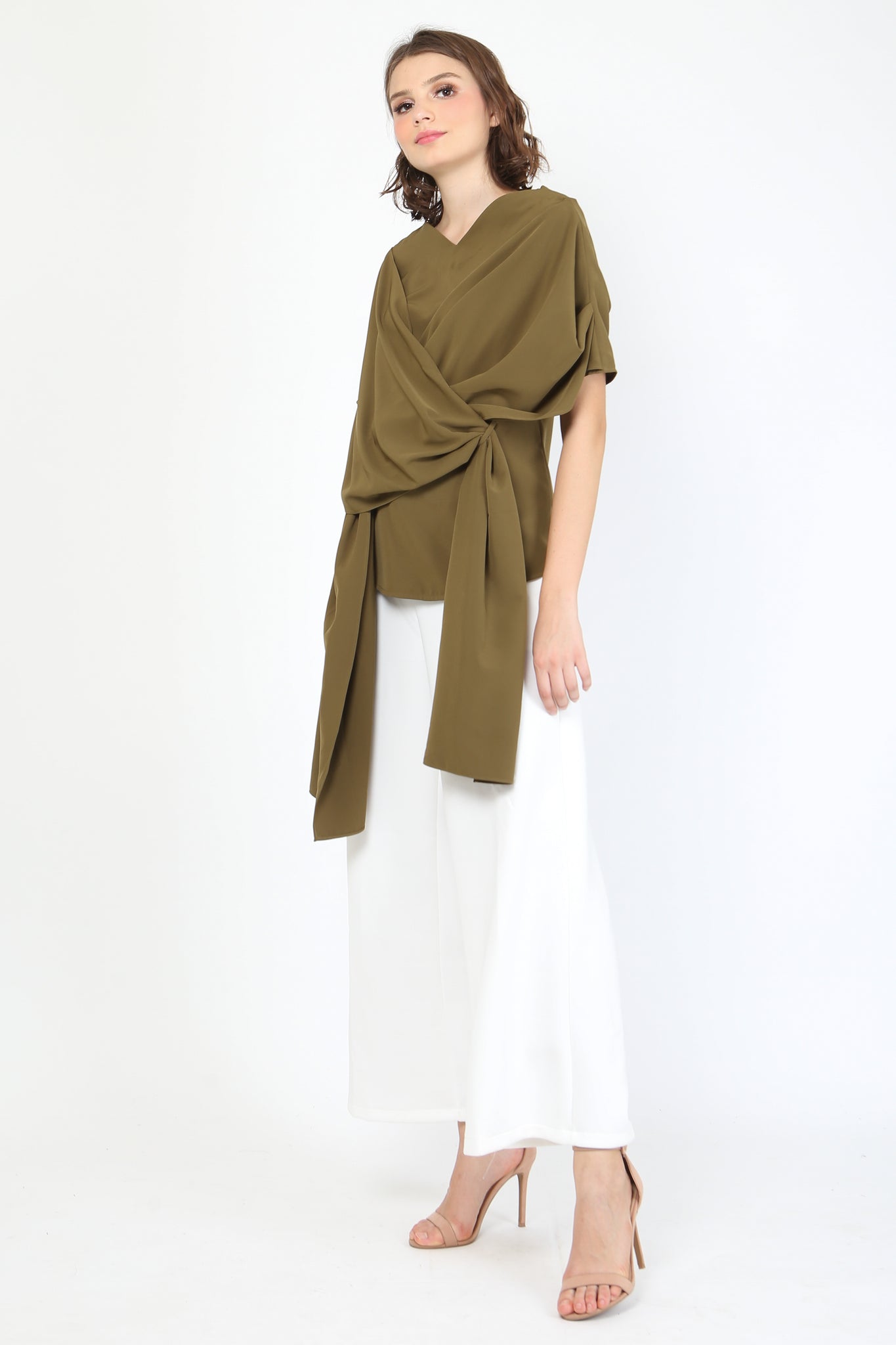 Top Olive Green