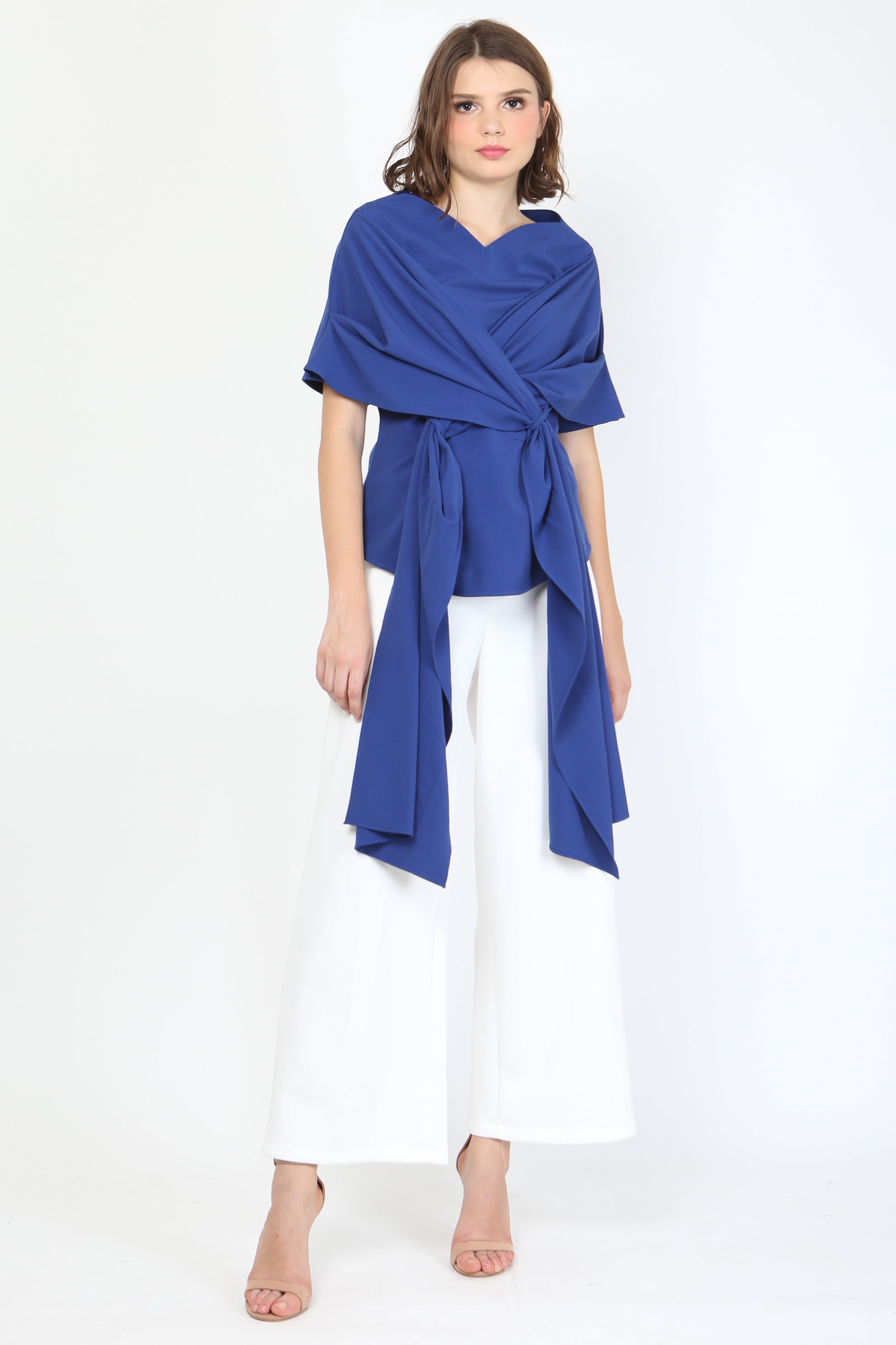 Top Olive Blue Electric