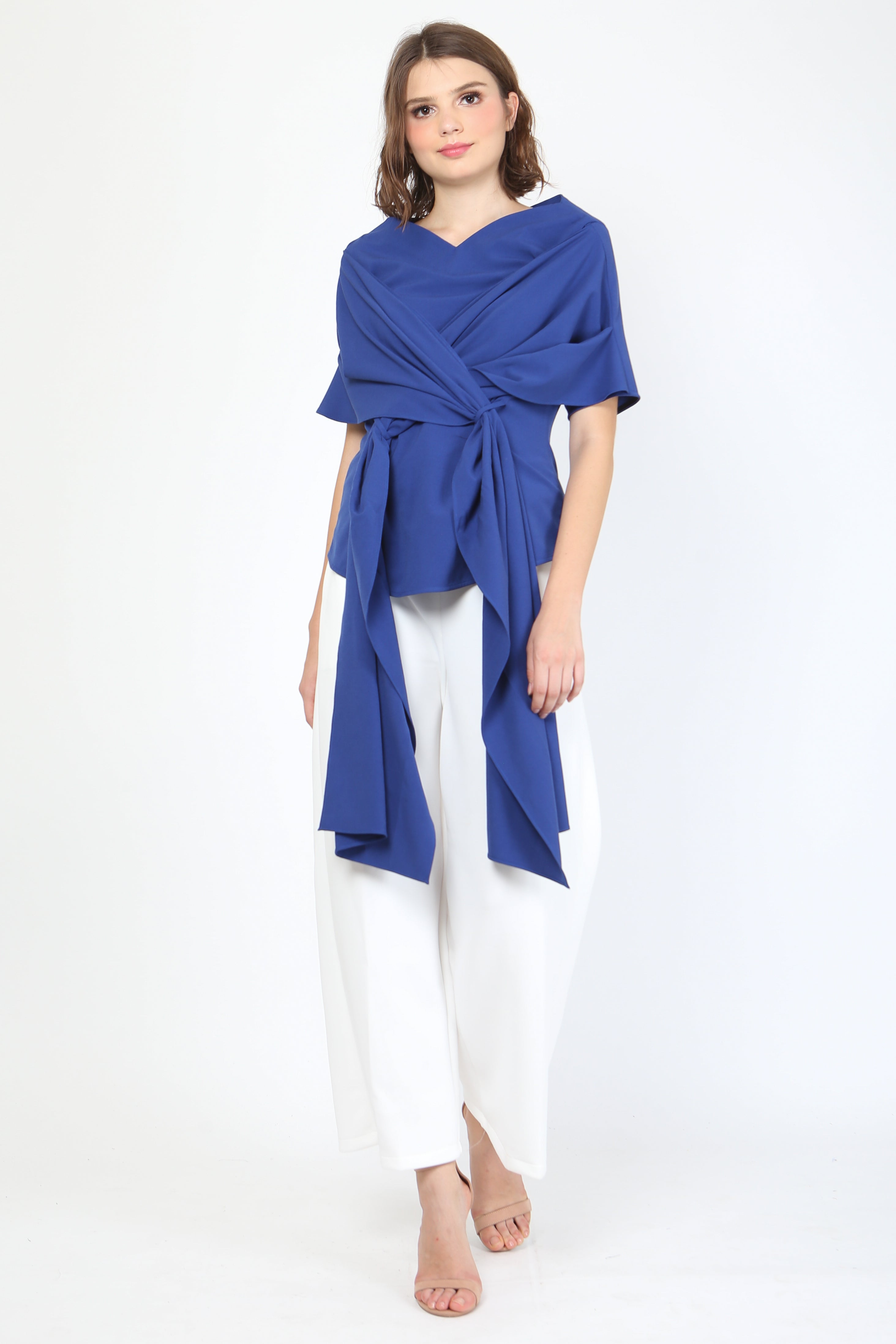 Top Olive Blue Electric