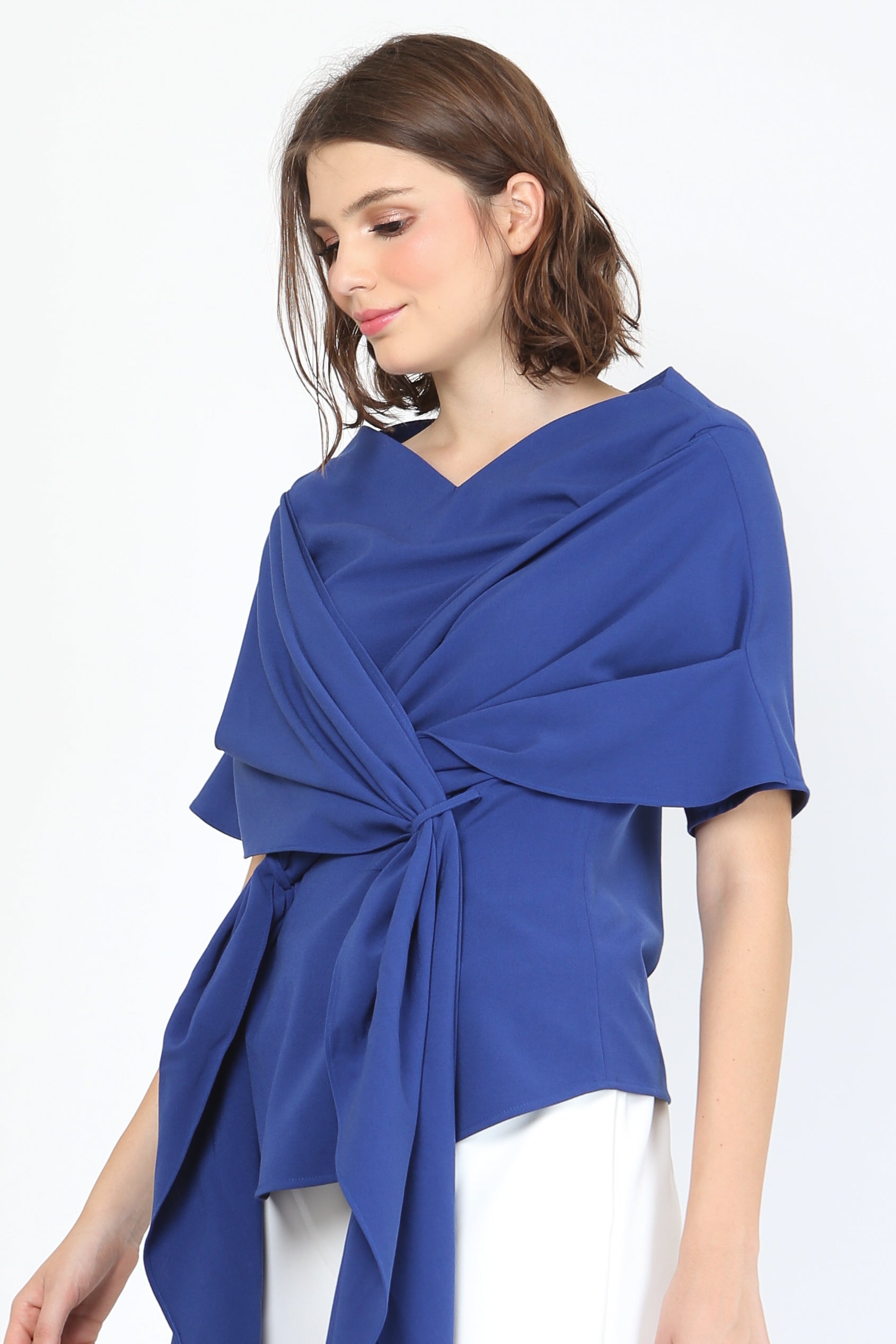 Top Olive Blue Electric