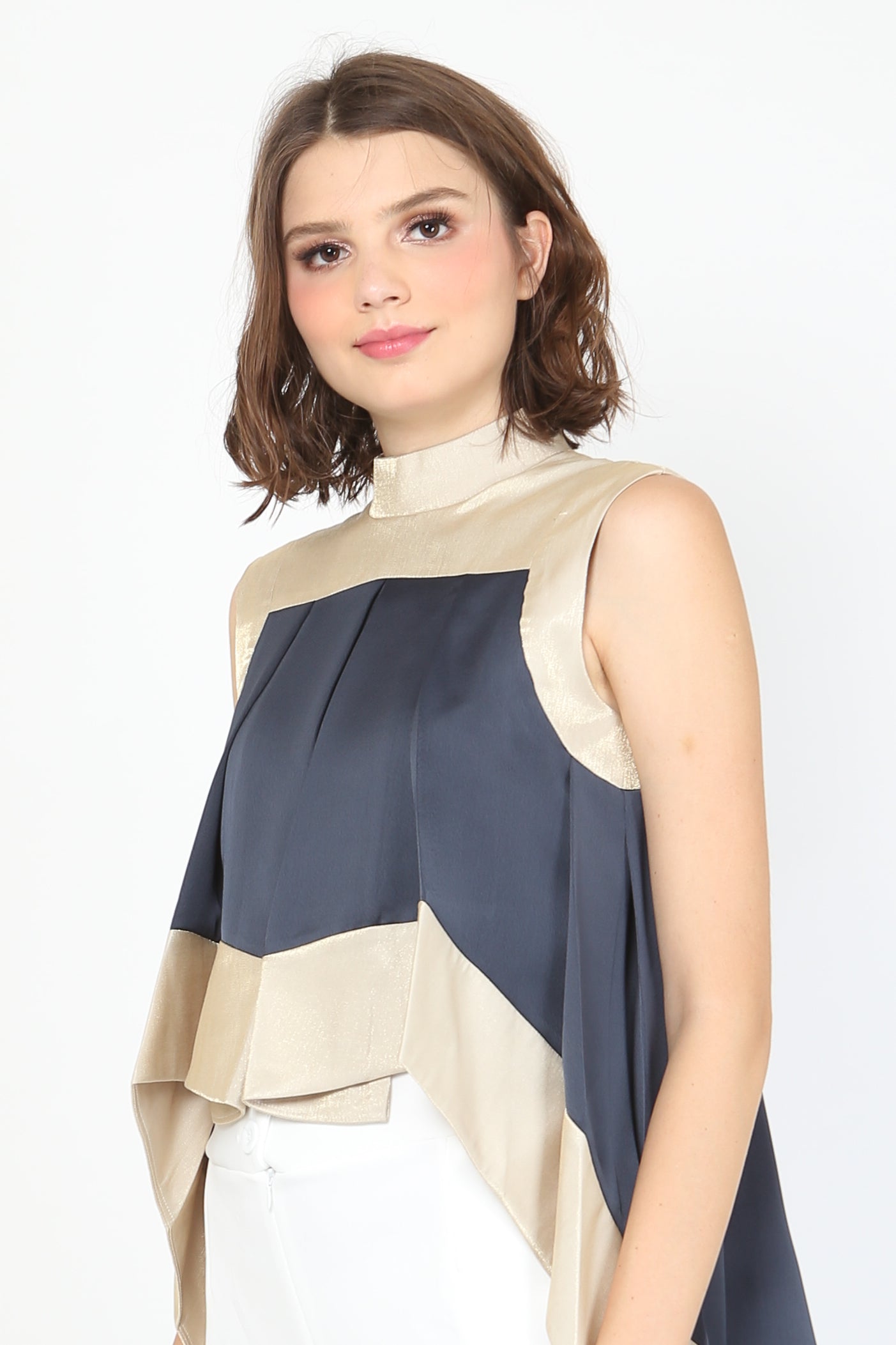 Top Buntut Gold Navy