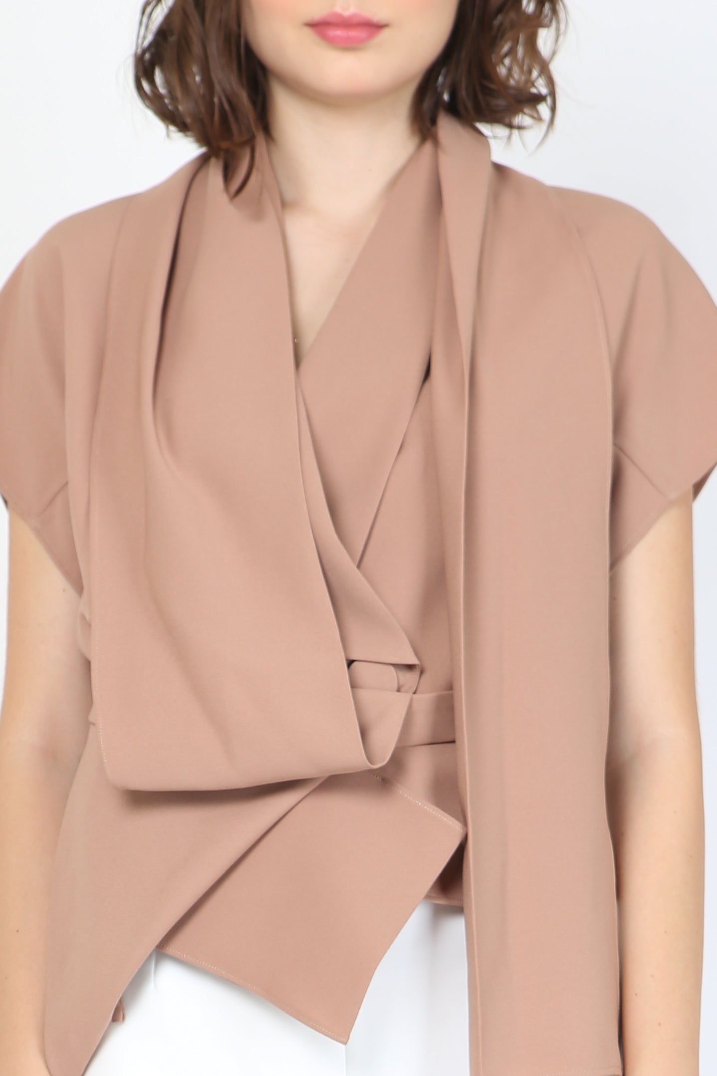 Top Scarf Panjang Choco