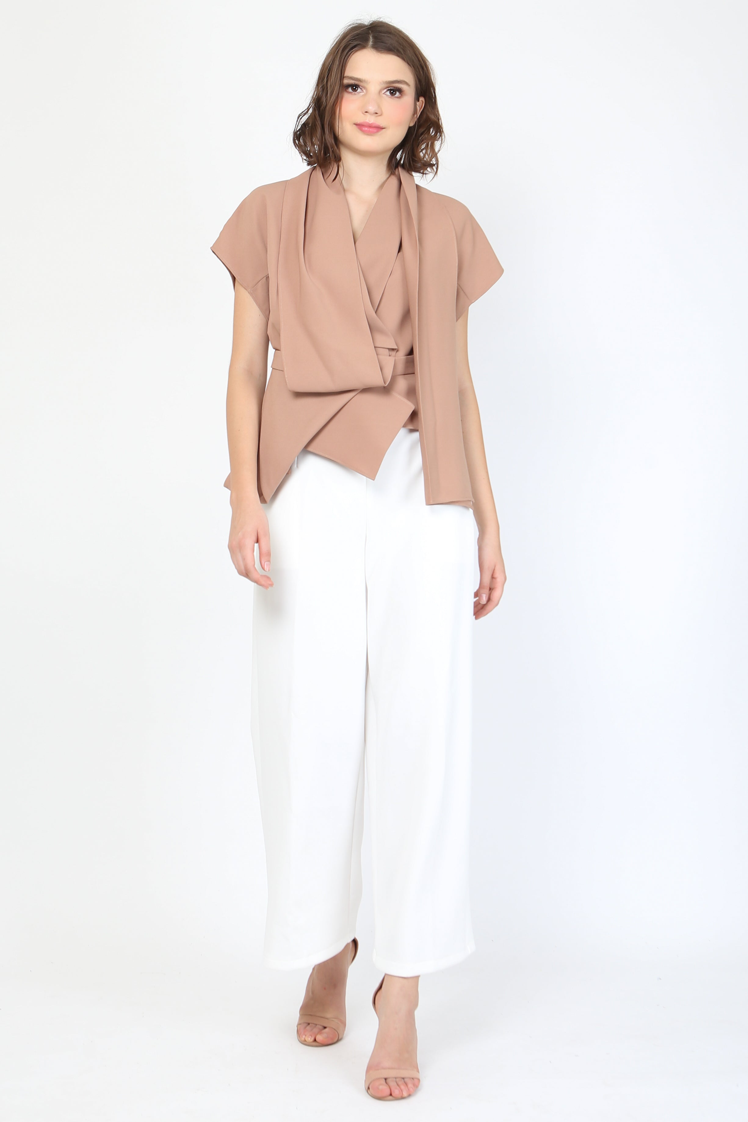 Top Scarf Panjang Choco