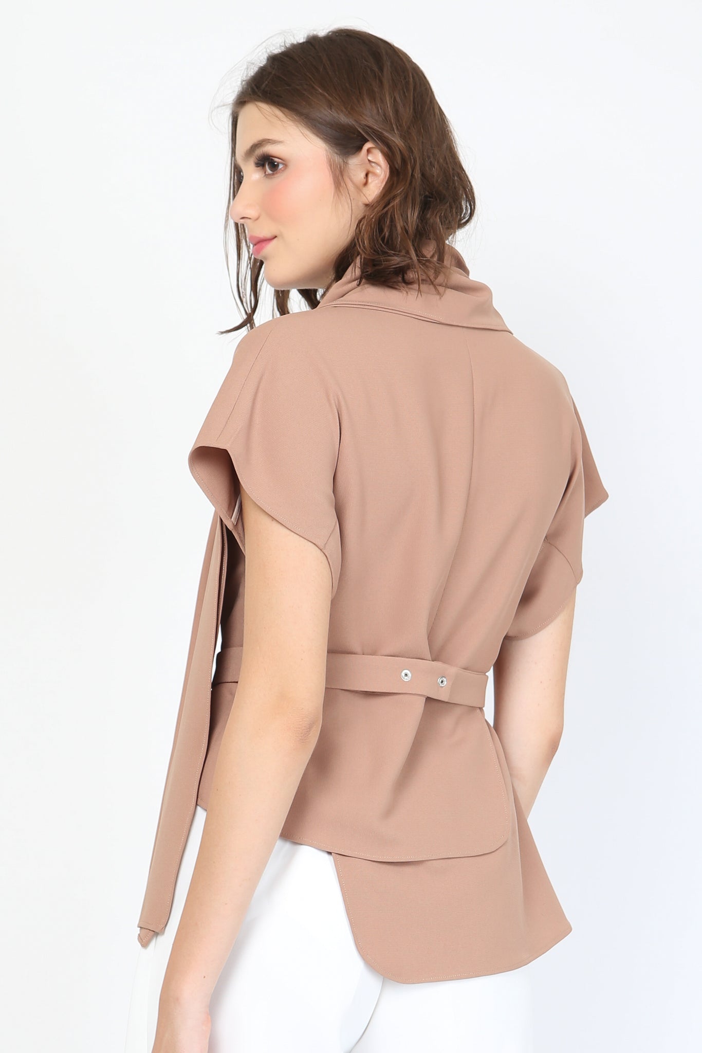 Top Scarf Panjang Choco