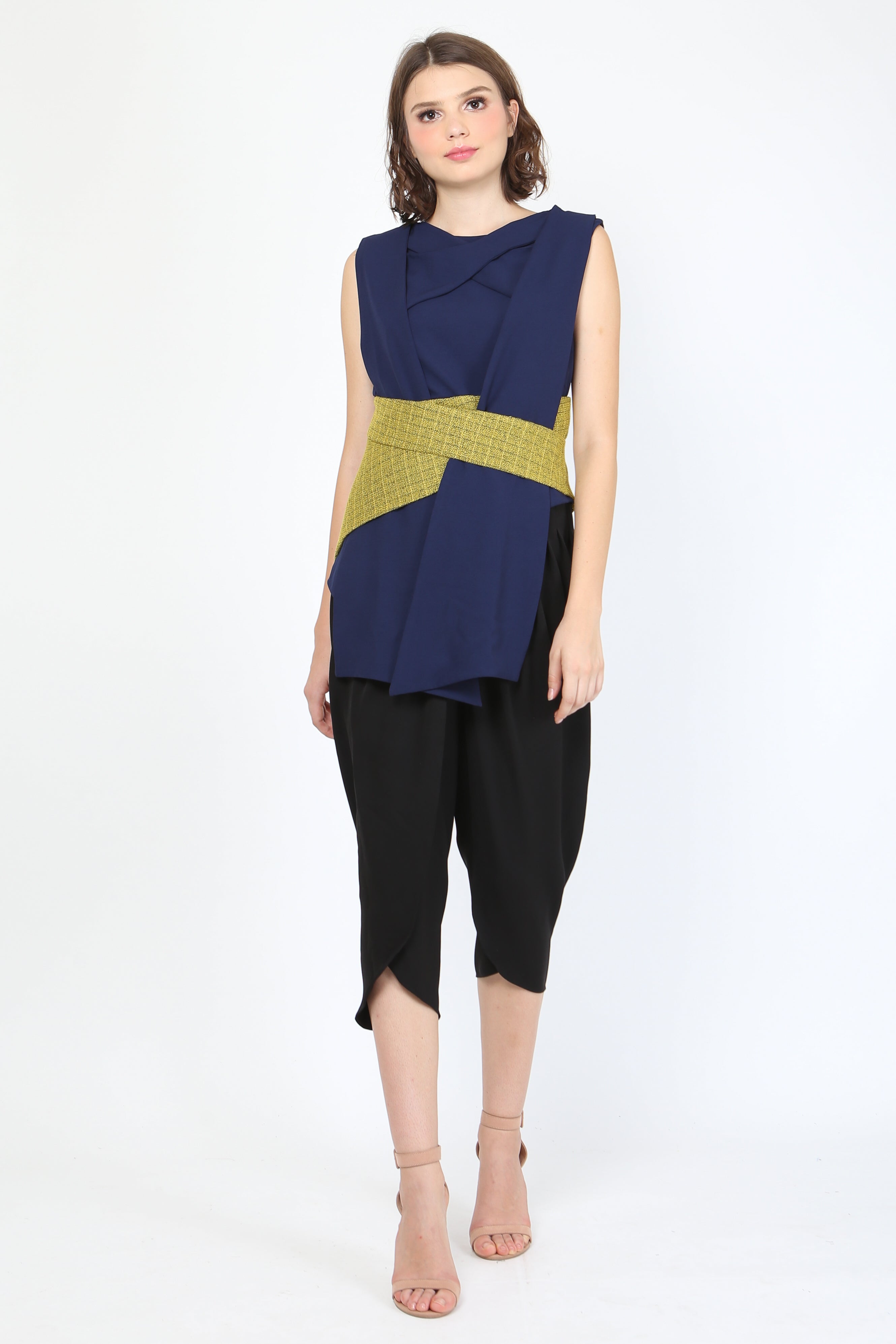 Top Silang Scarf Obi