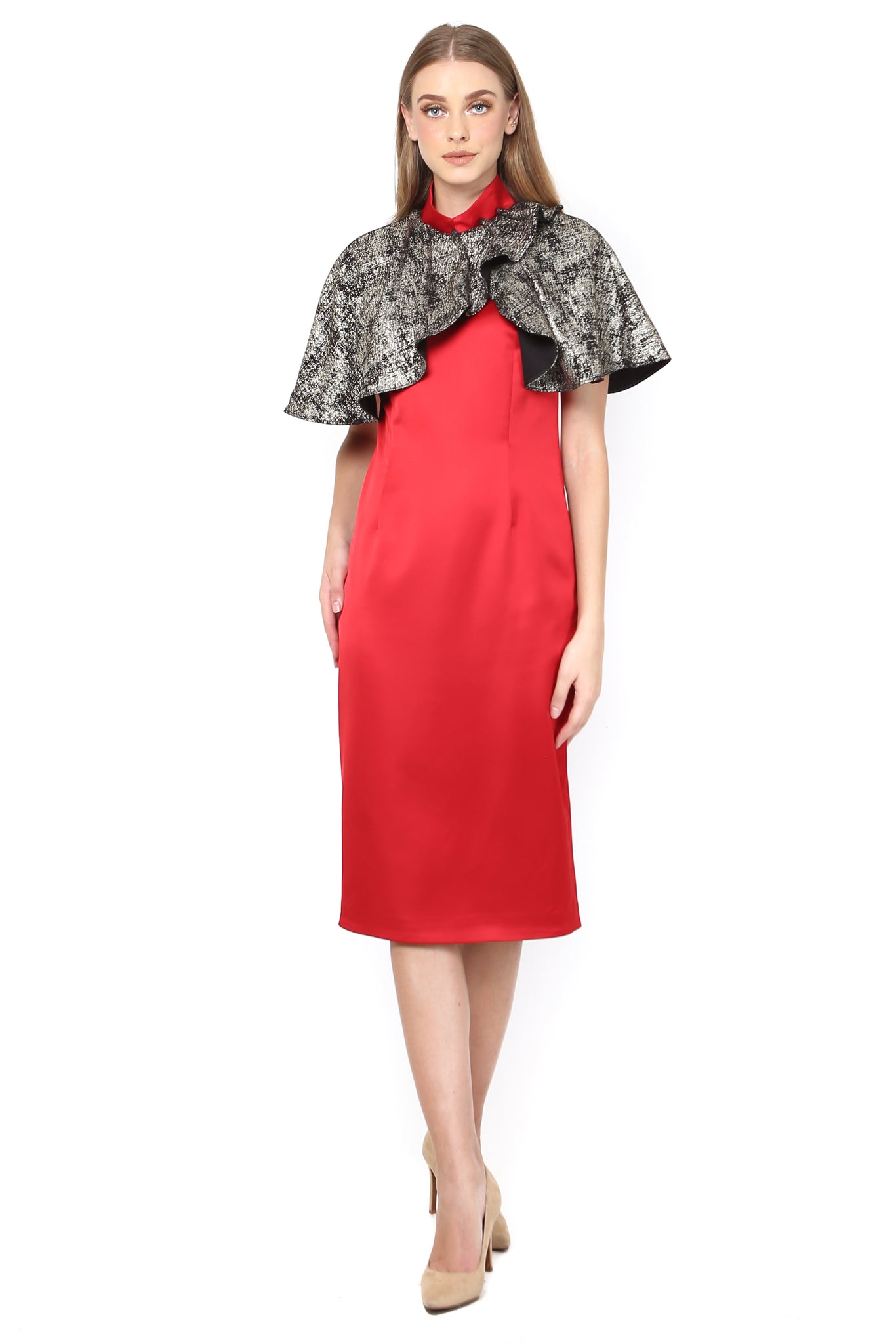 Dress Cape Gold