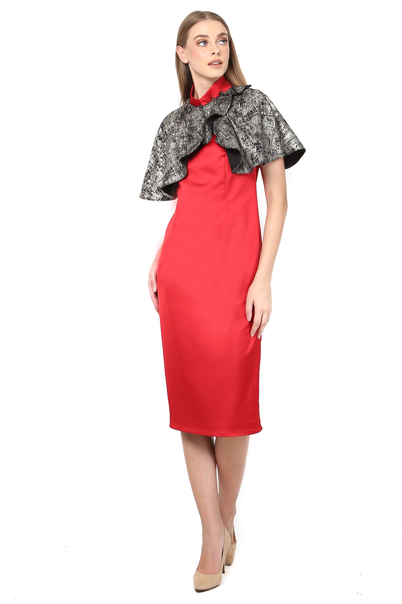 Dress Cape Gold