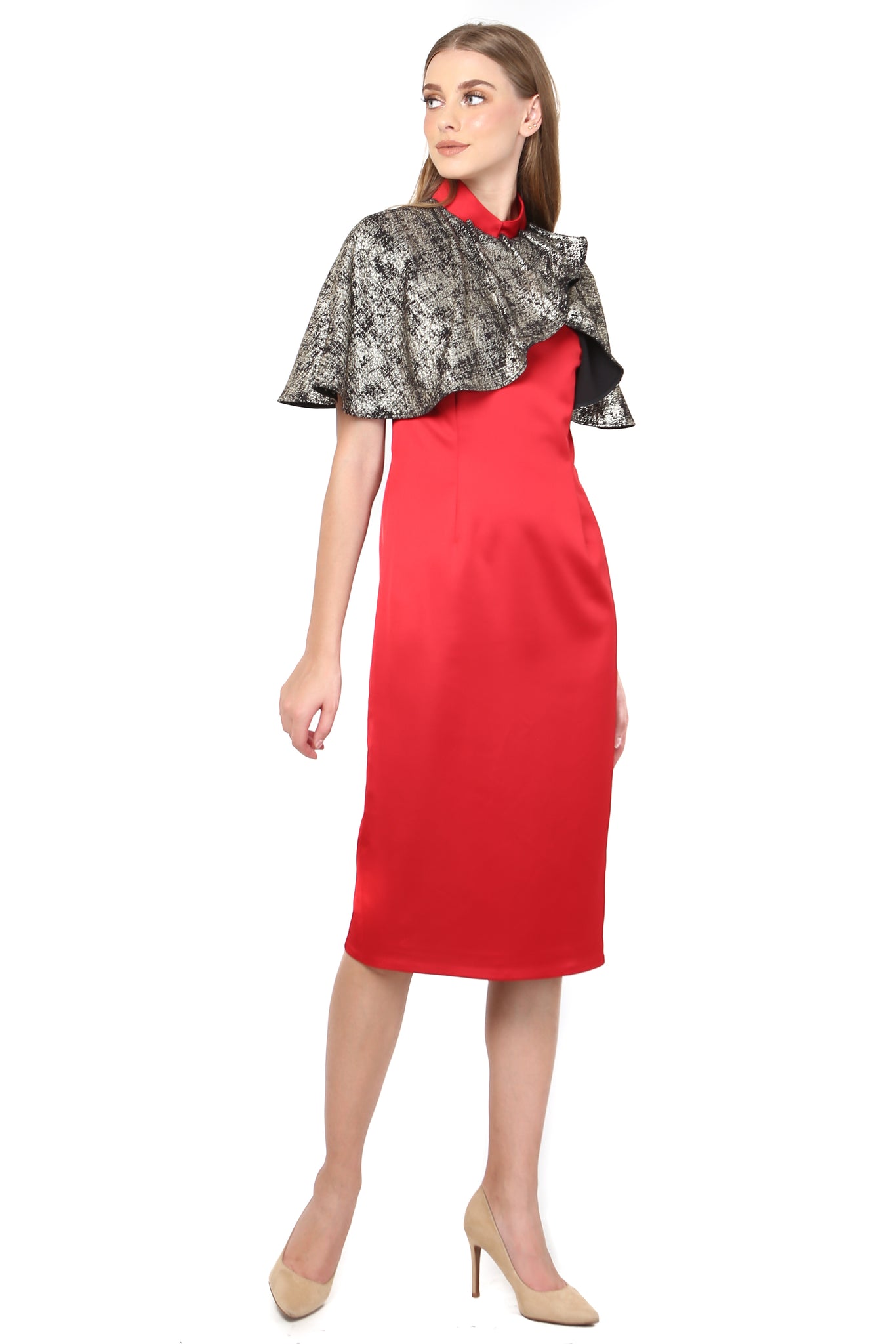 Dress Cape Gold