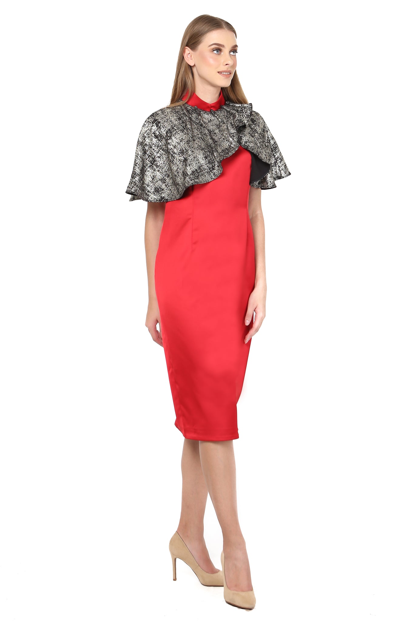 Dress Cape Gold