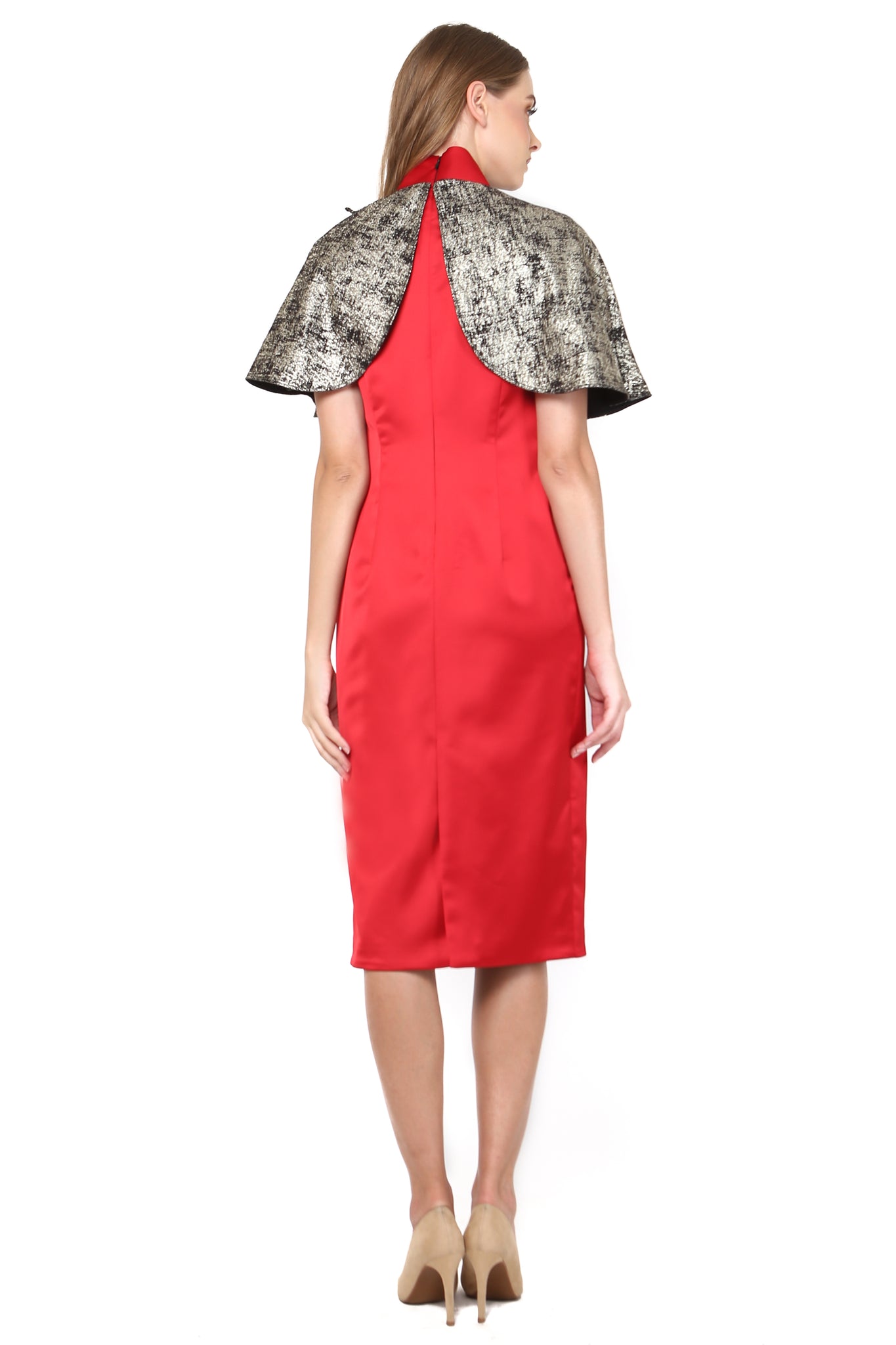 Dress Cape Gold