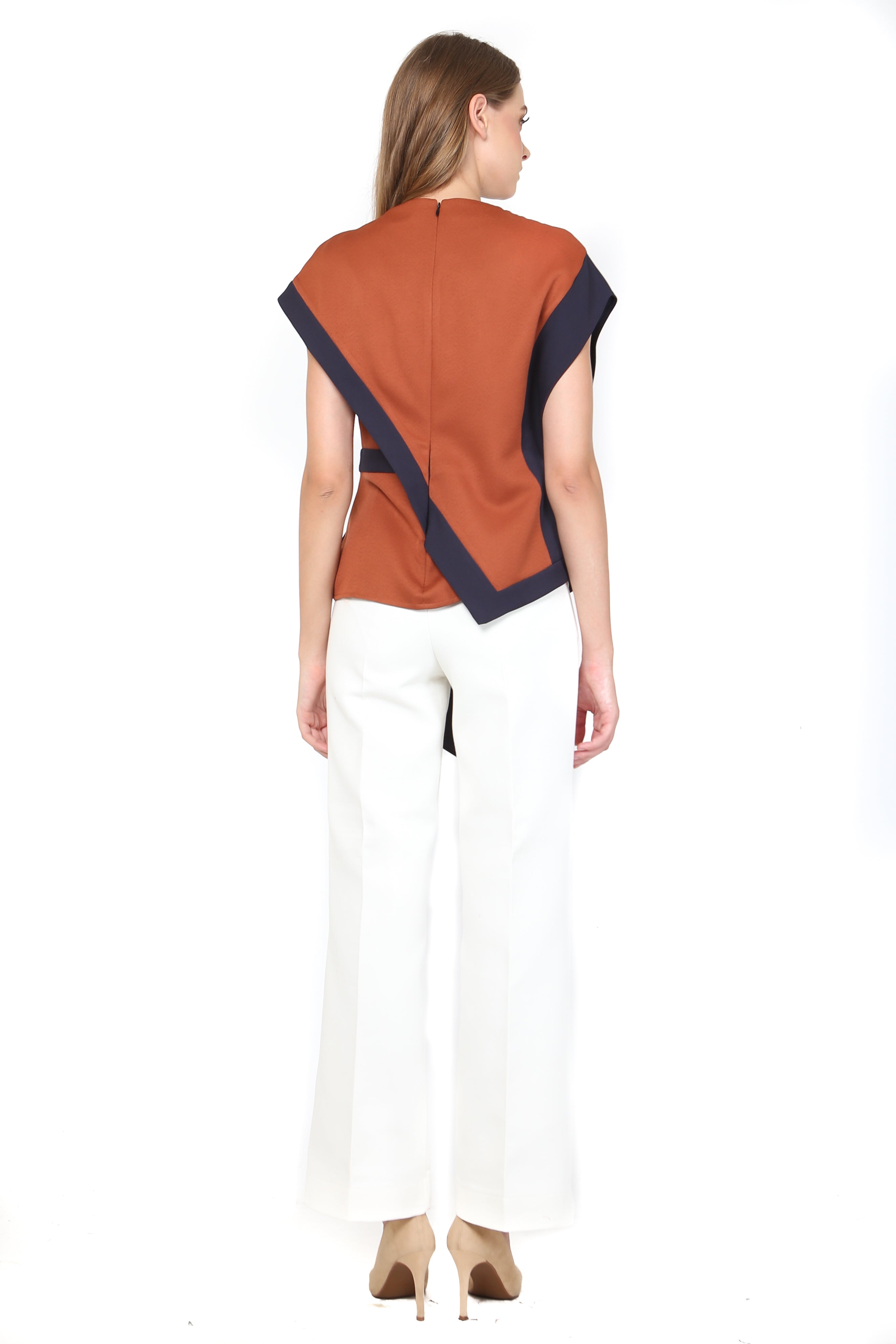 Top Mustard Navy Teracota