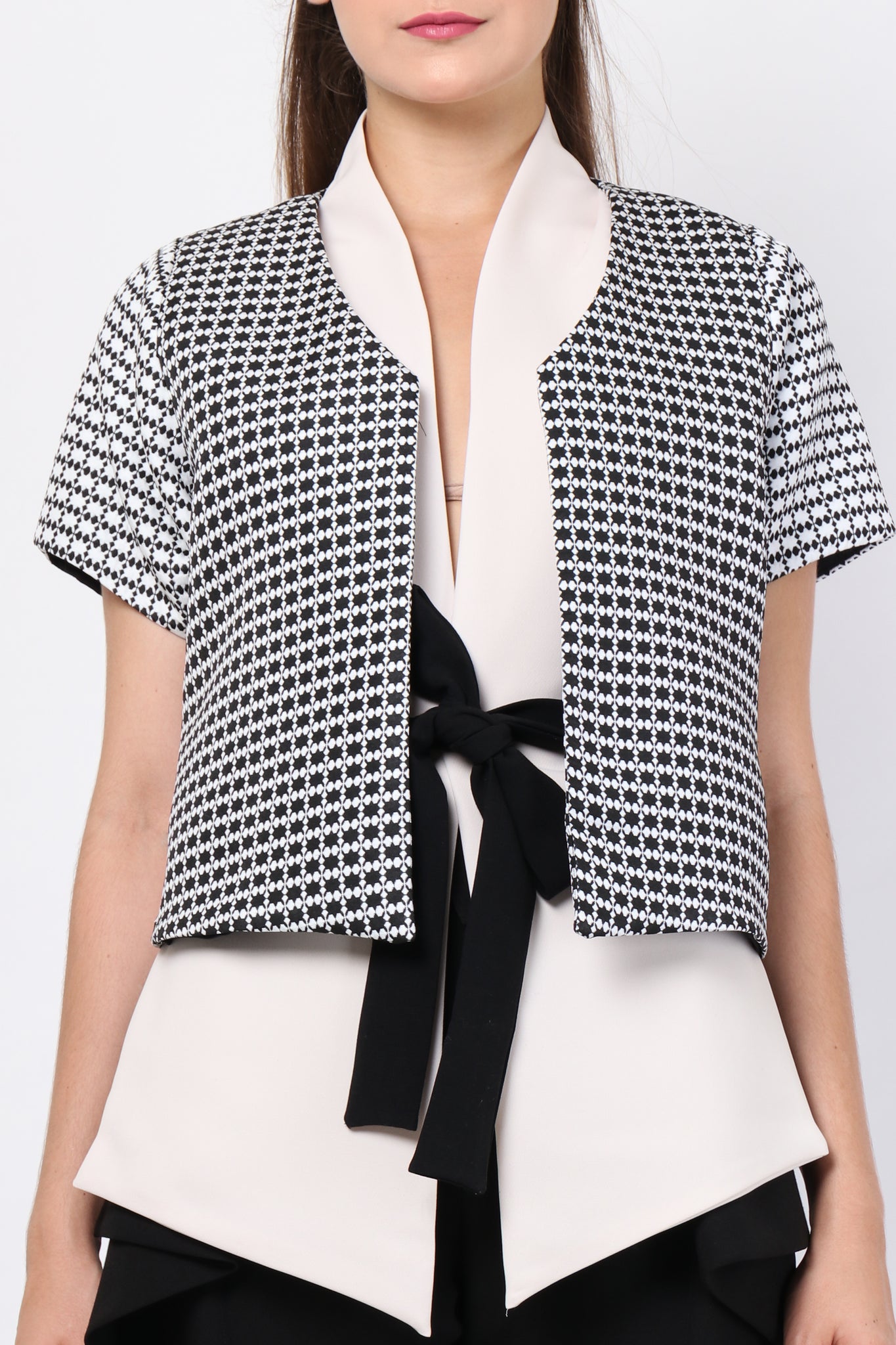 Top Kimono Rois Check