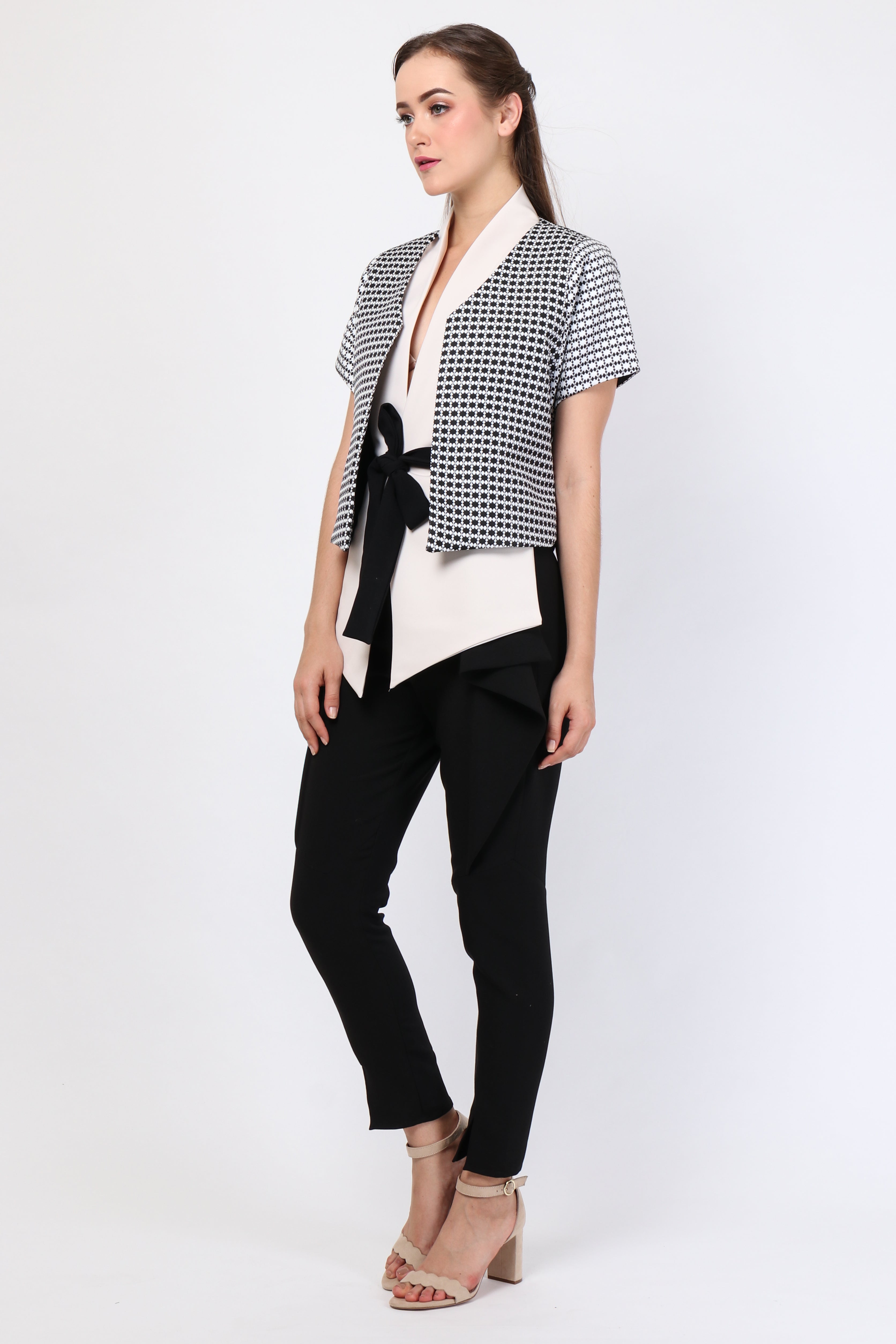 Top Kimono Rois Check