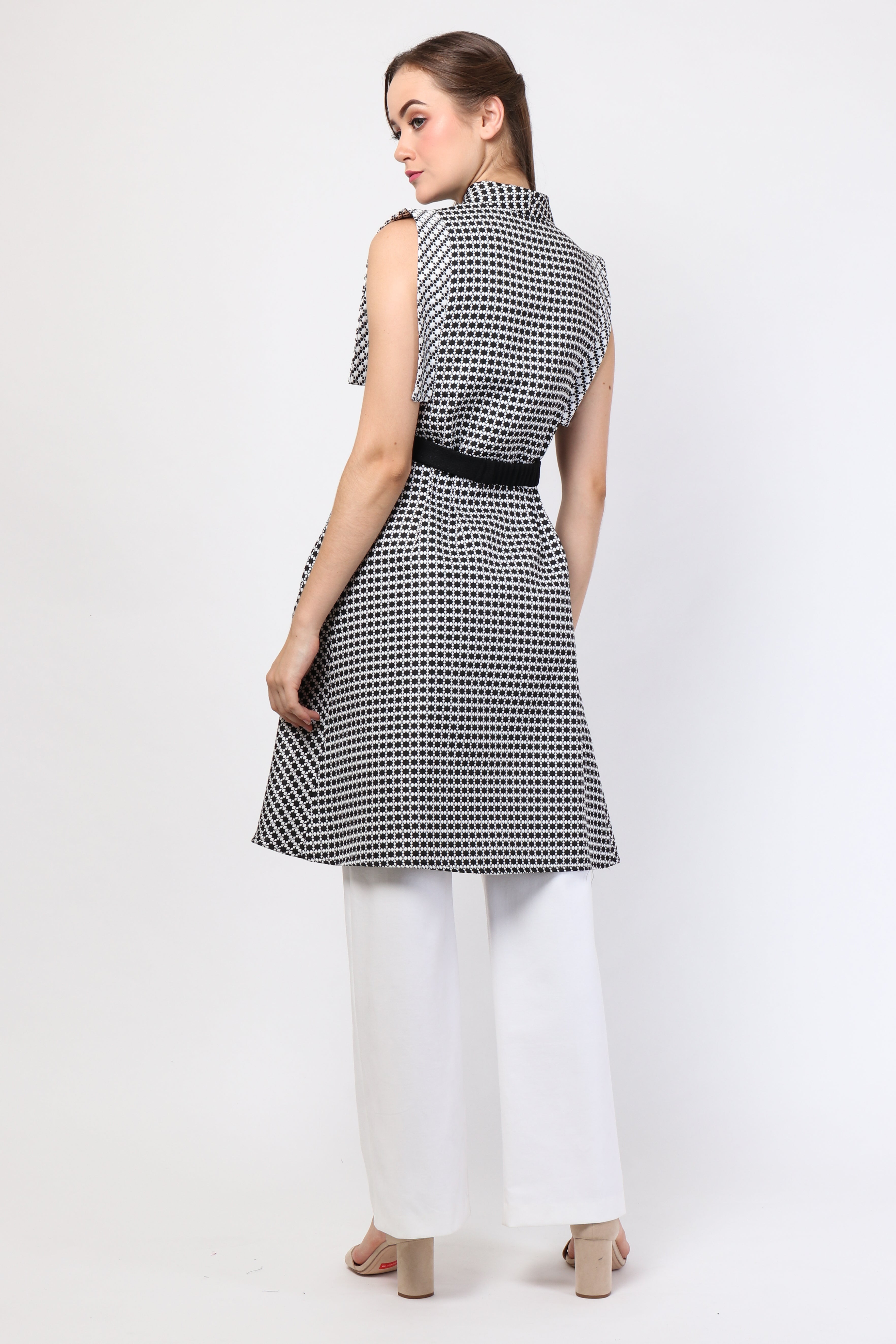 Top Kimono Rois Check