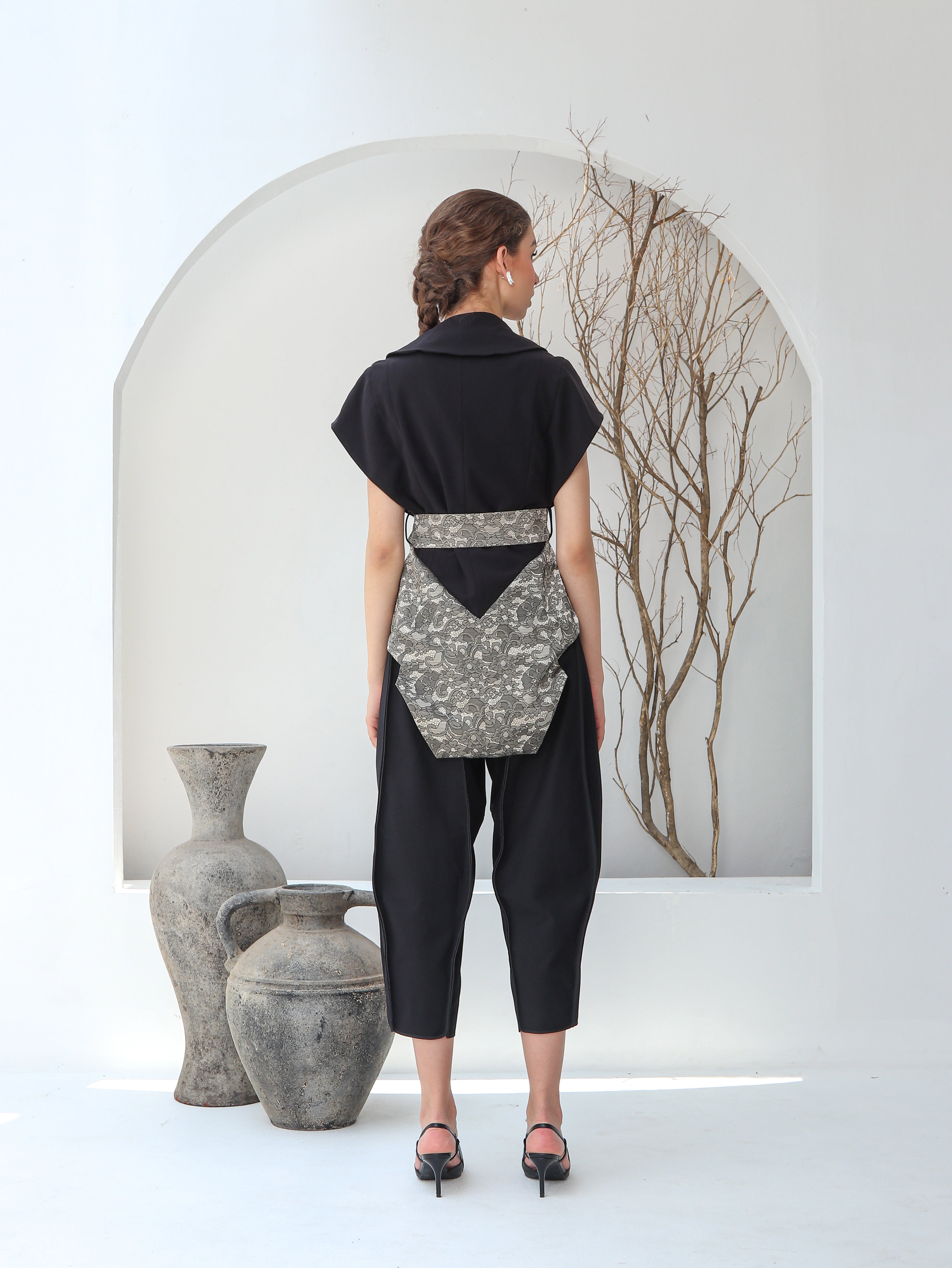 Celana Transformer Hitam