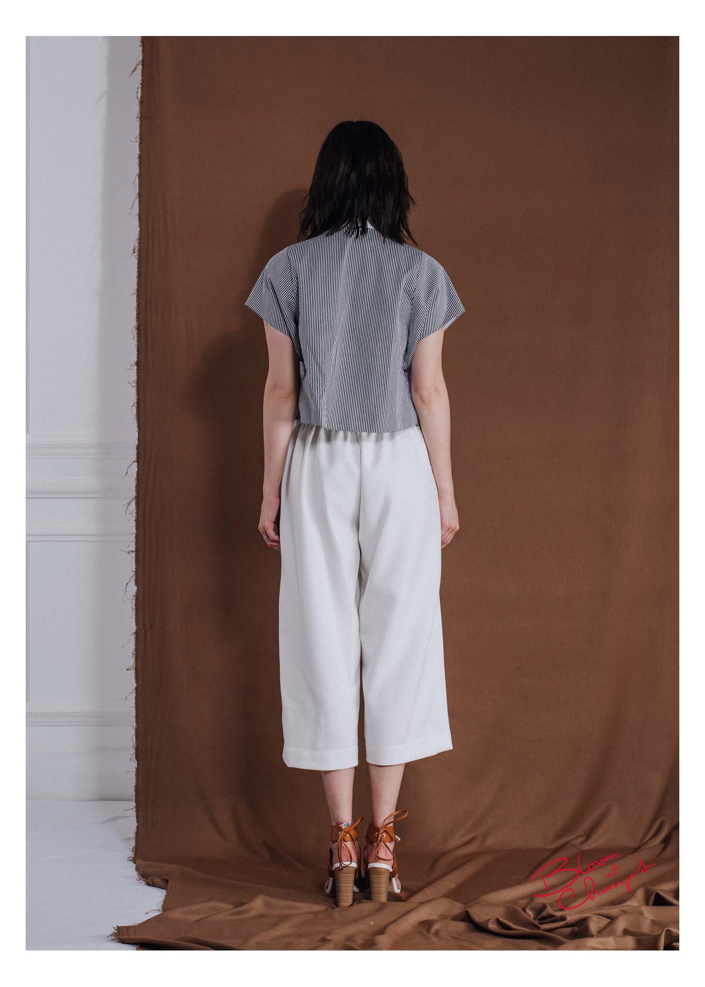 Sleeved Double Vest Top