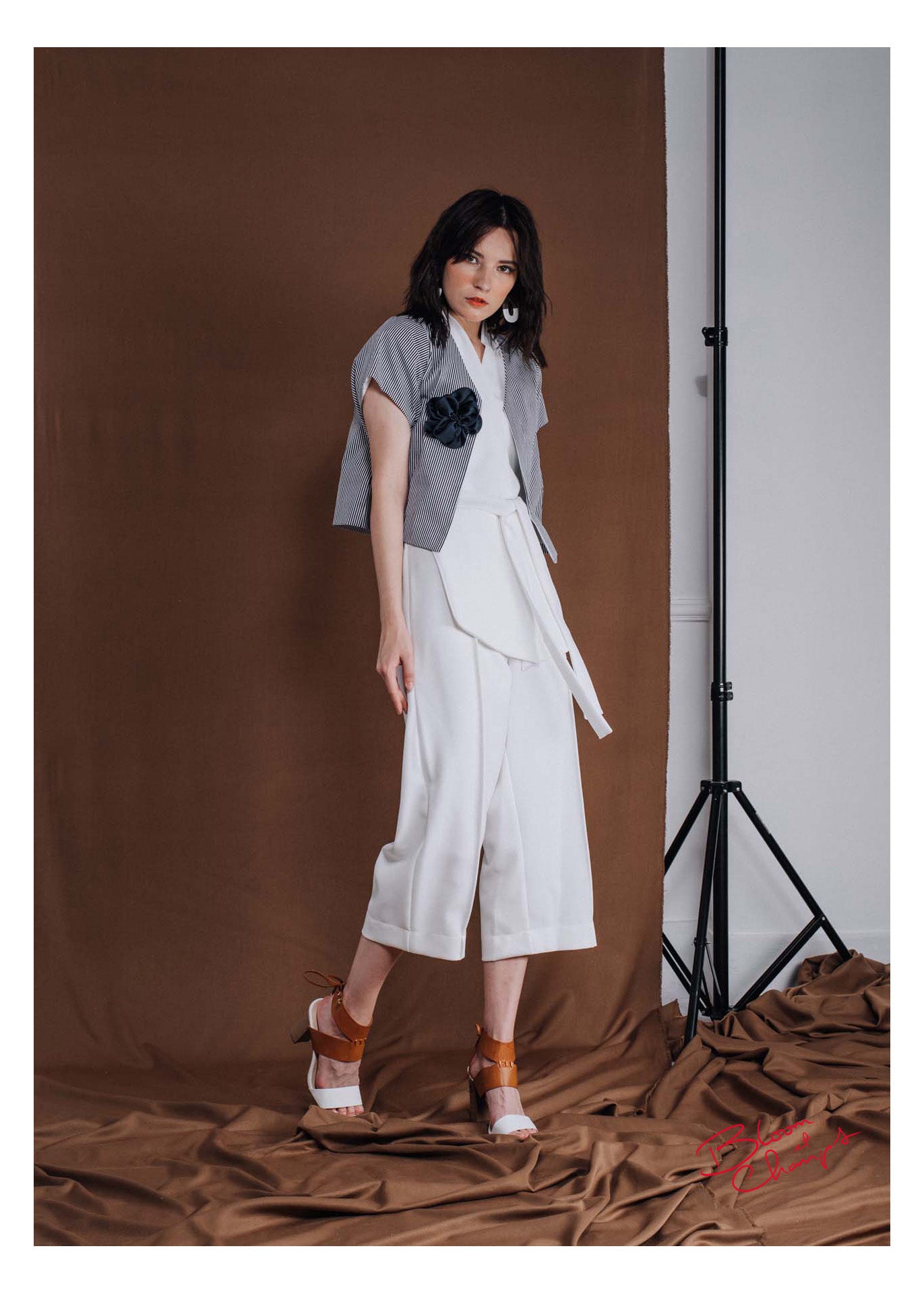 Sleeved Double Vest Top