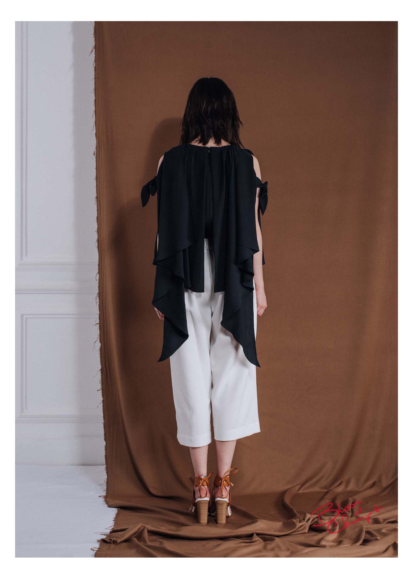 Dark Navy String Top