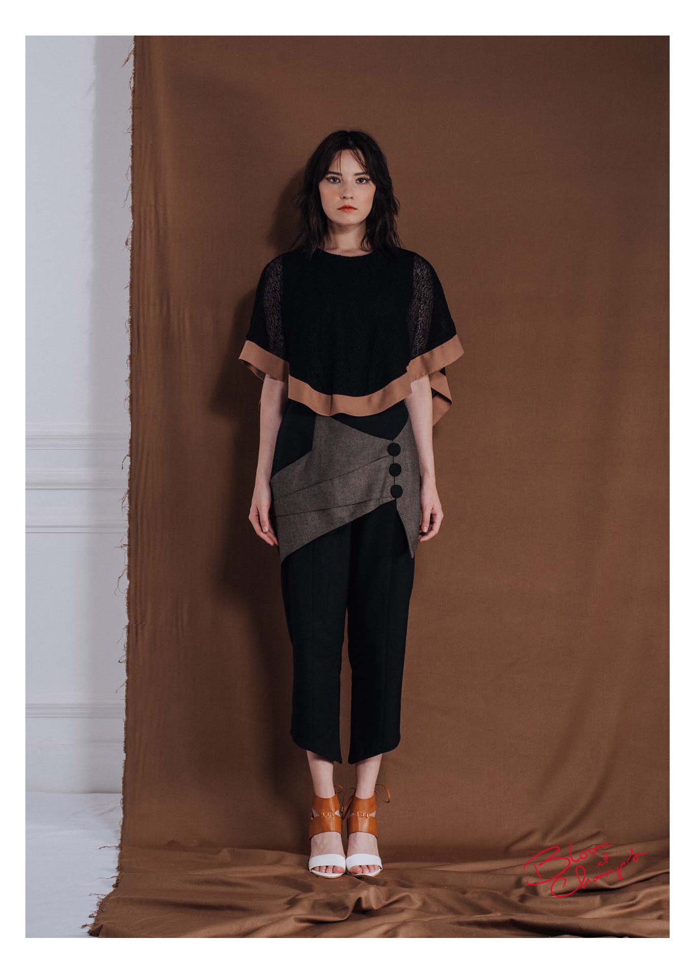Cape Lace Top