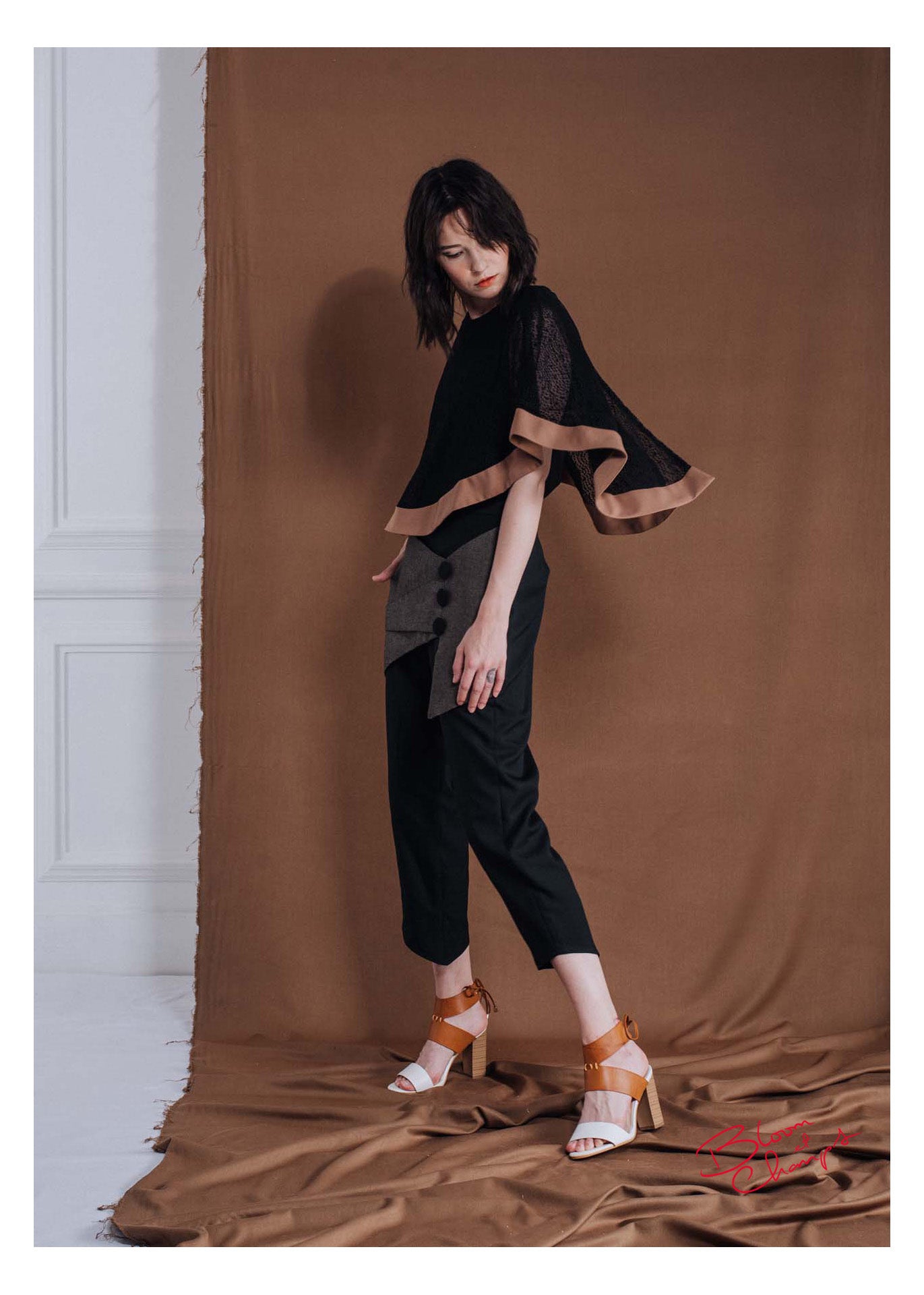 Cape Lace Top