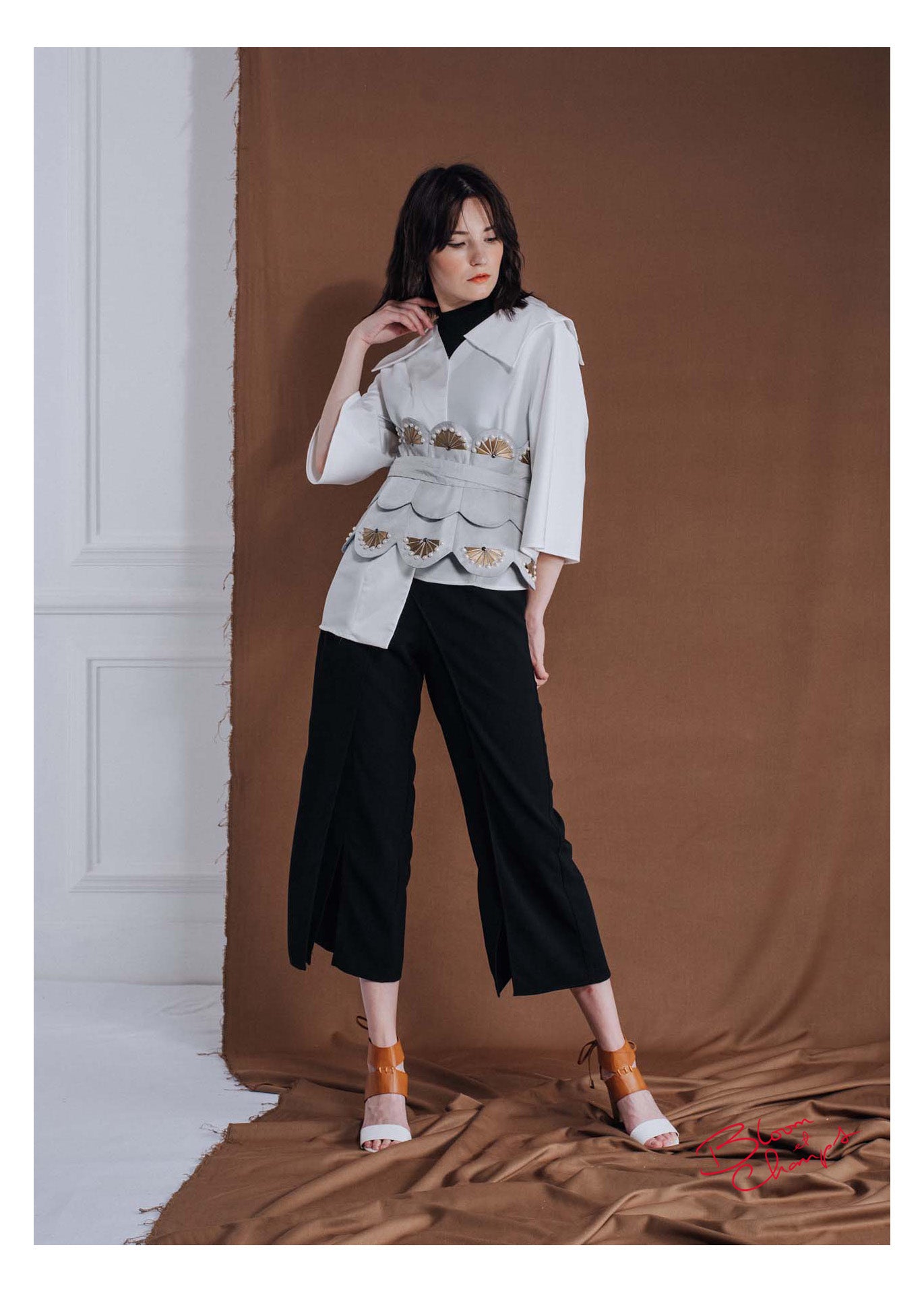 Satin Listed Shirt