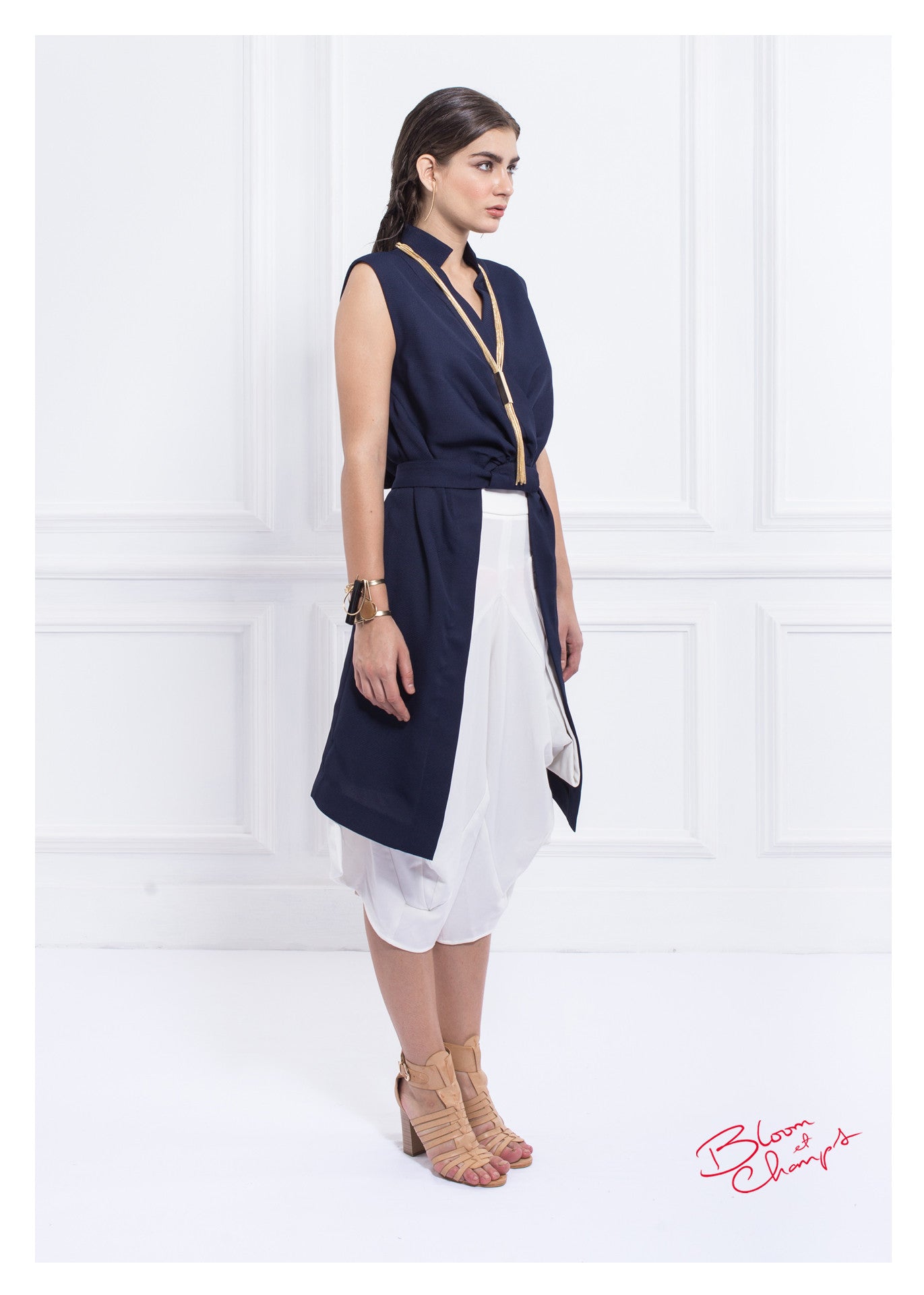 Long Navy Top
