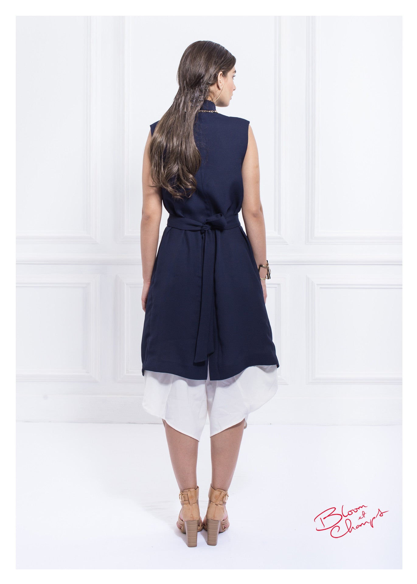 Long Navy Top