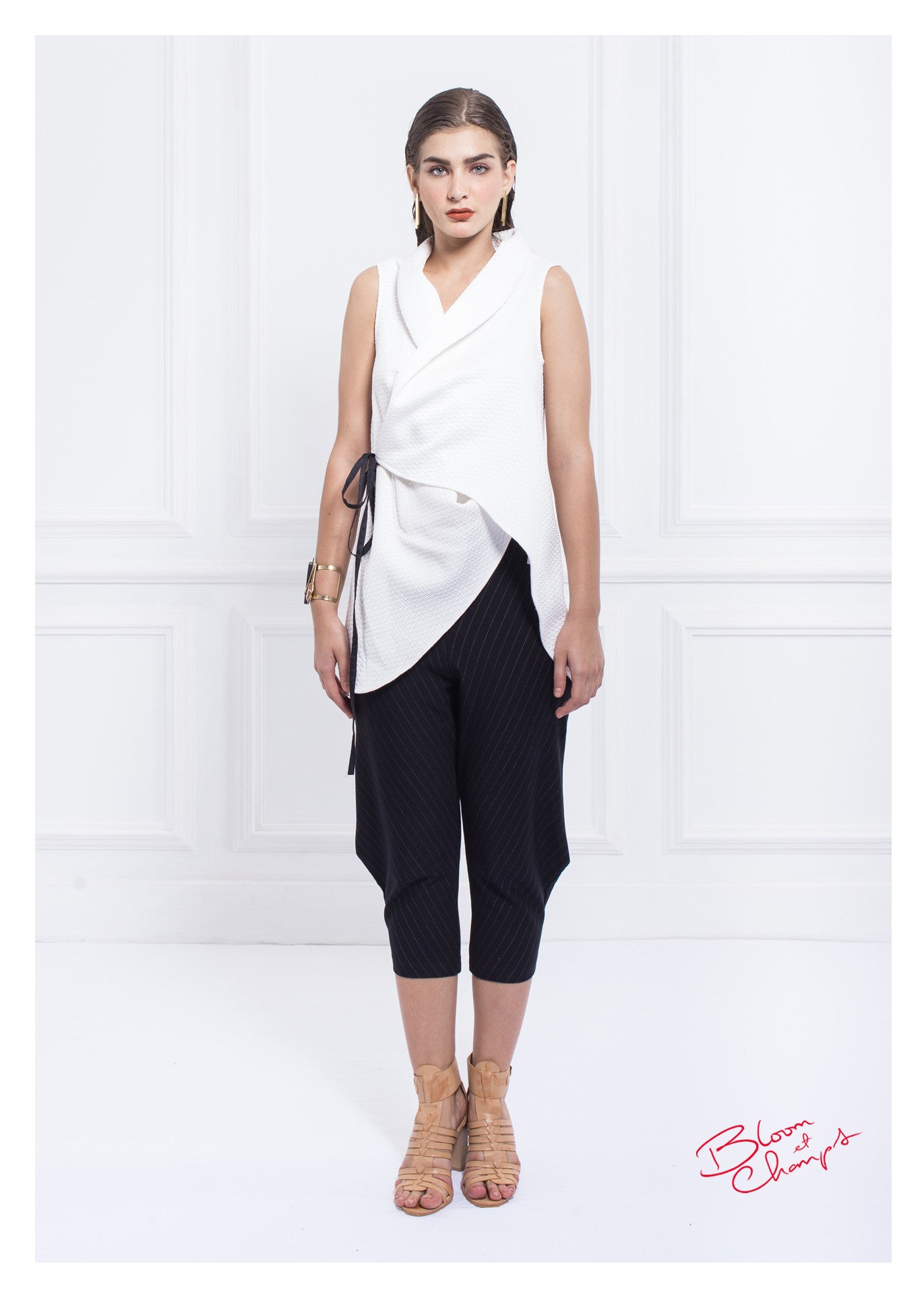White Ribet Vest
