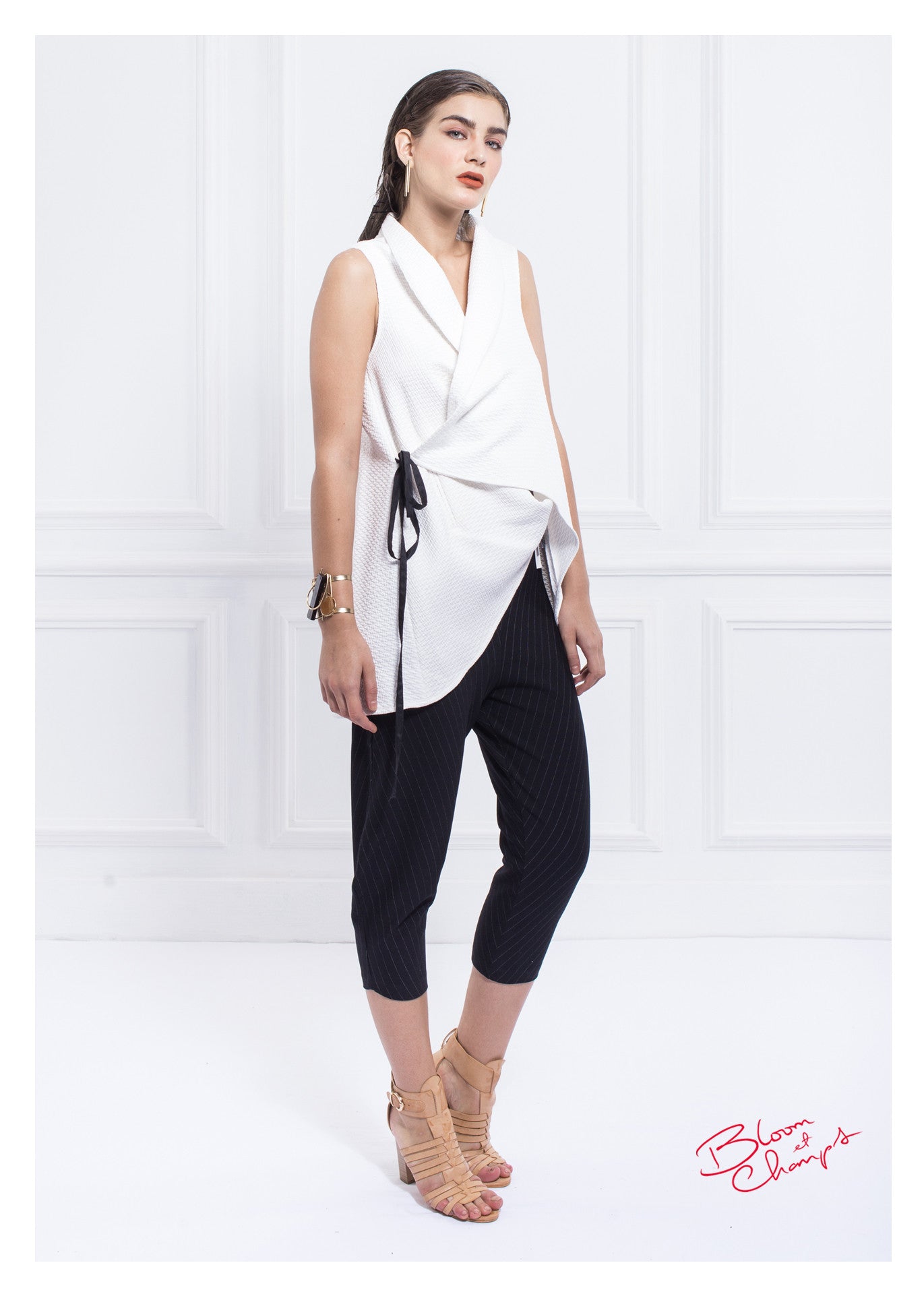 White Ribet Vest
