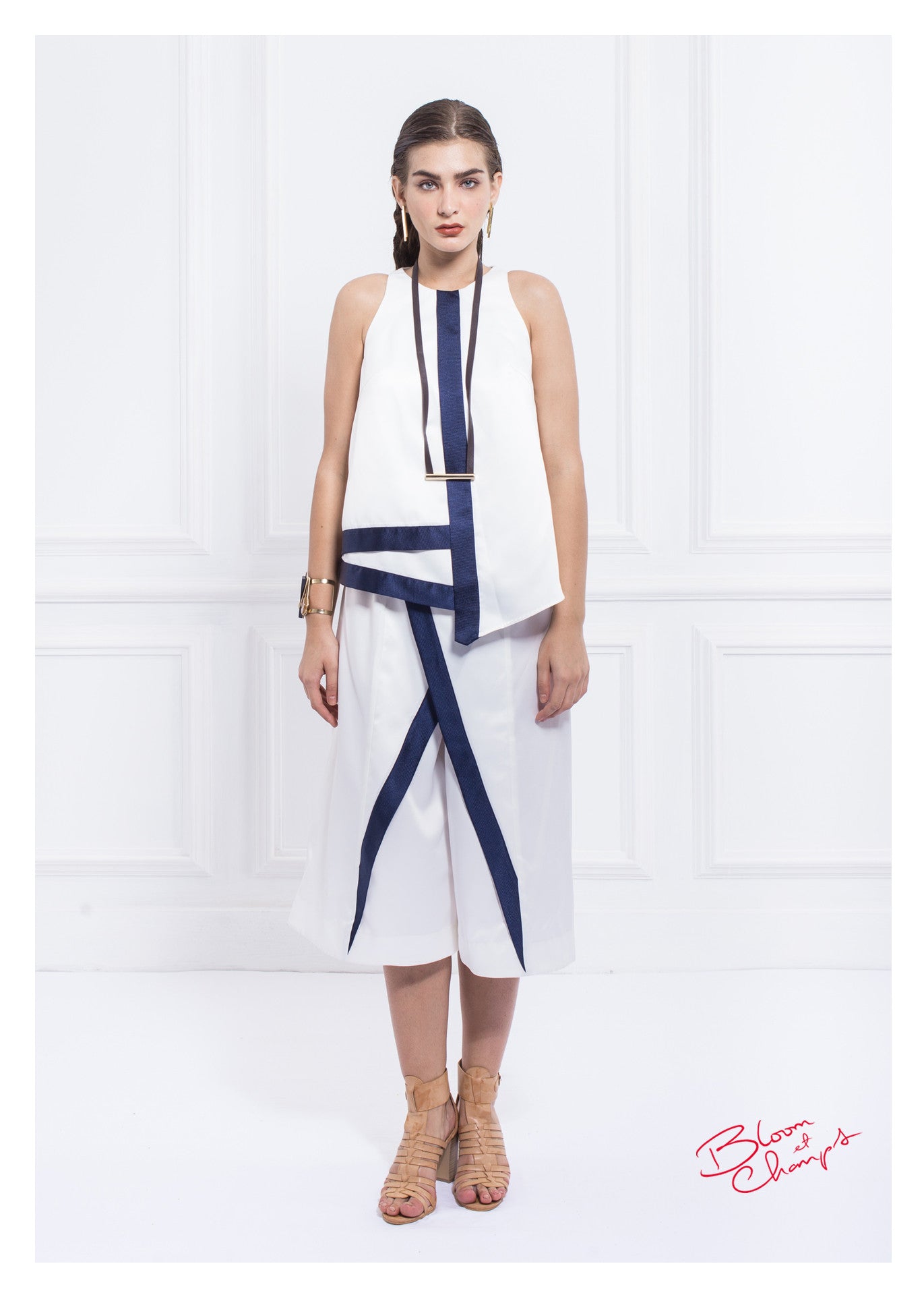Navy Lis Pants