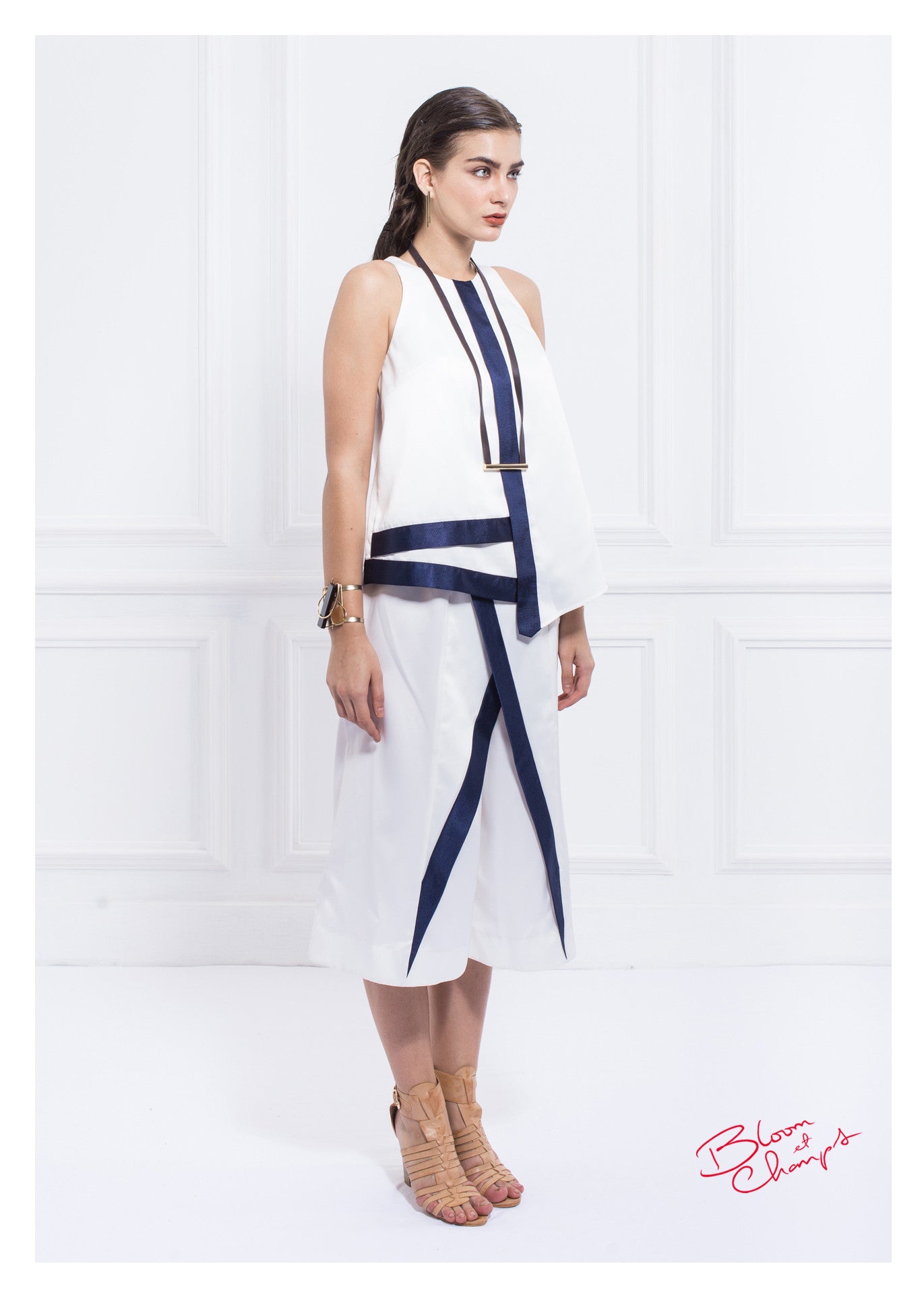 Navy Lis Pants