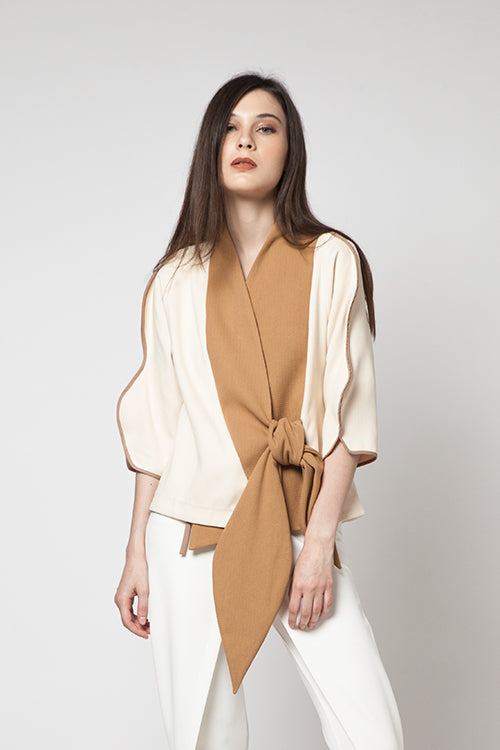 Obi Tulip Nude Top