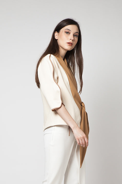 Obi Tulip Nude Top