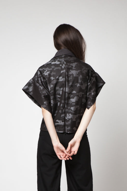 Scarf Motif Top