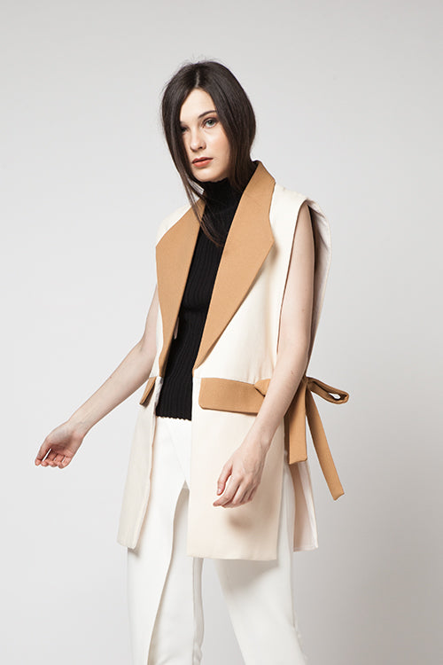 Vest Lapel Nude