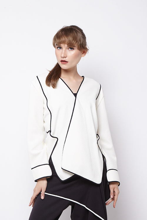 Vest Wafer White